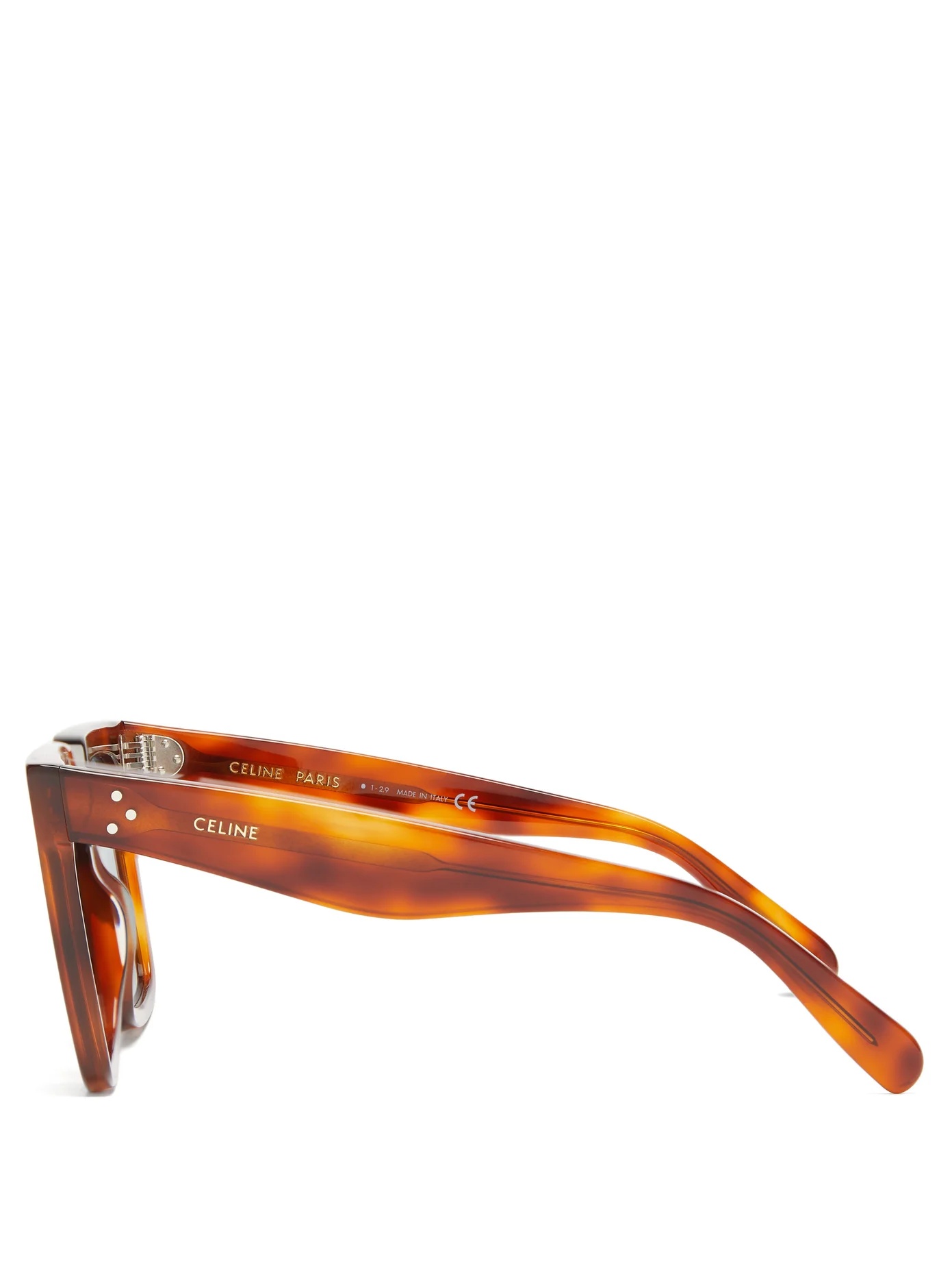 Square acetate sunglasses - 4