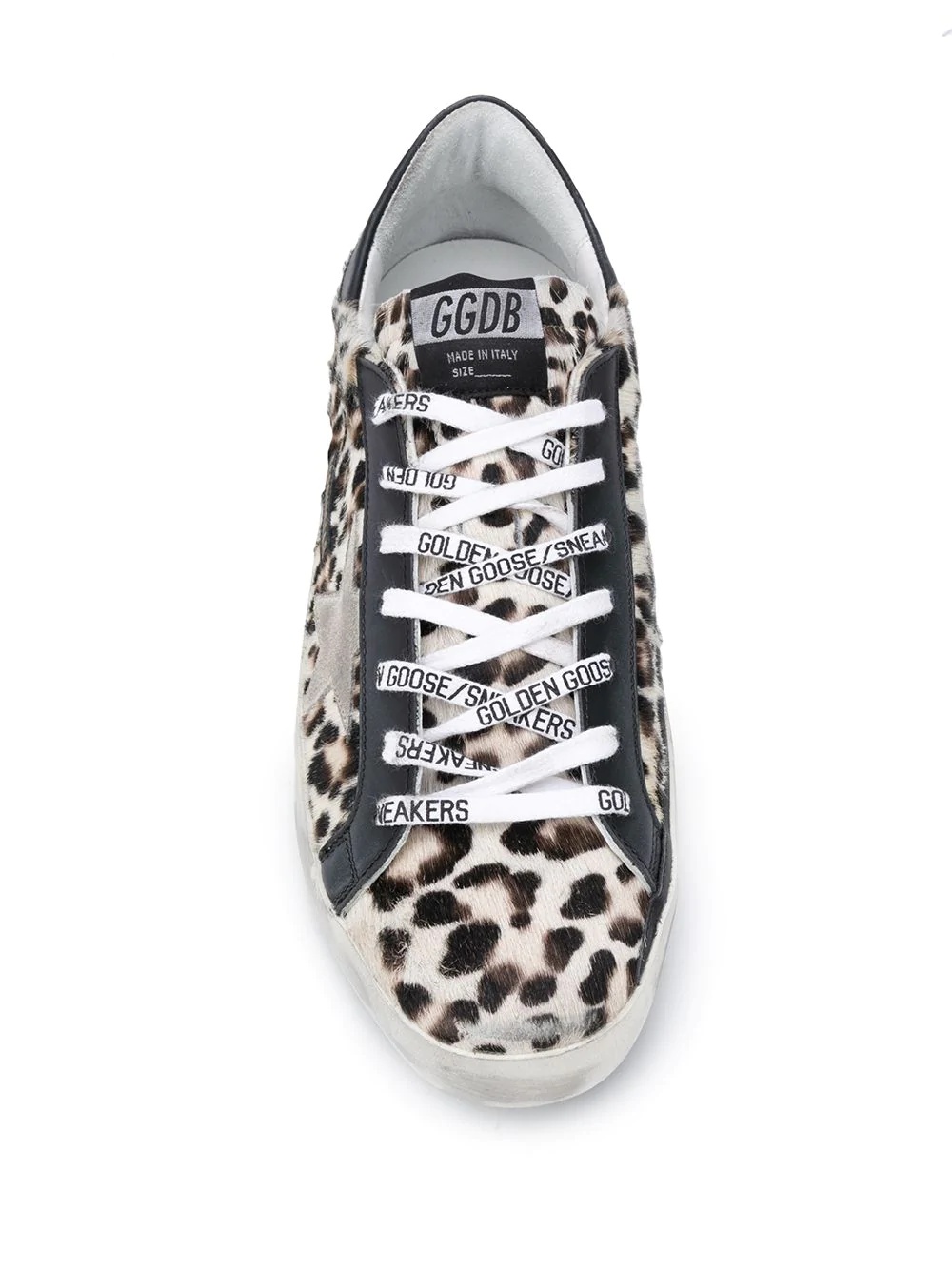 Superstar leopard-print sneakers - 4