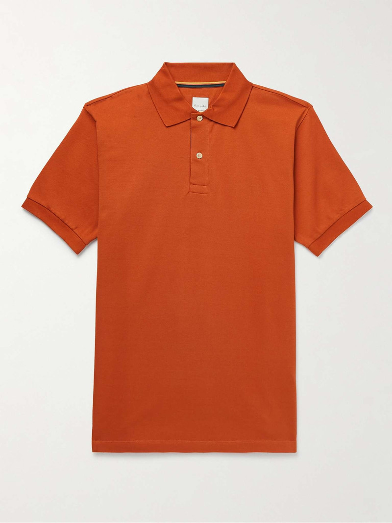 Cotton-Piqué Polo Shirt - 1
