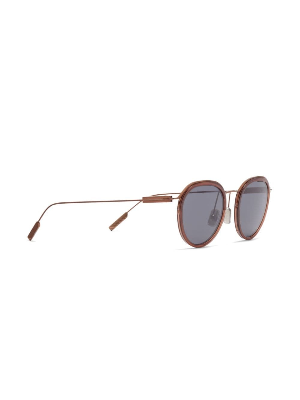 round-frame metal sunglasses - 2
