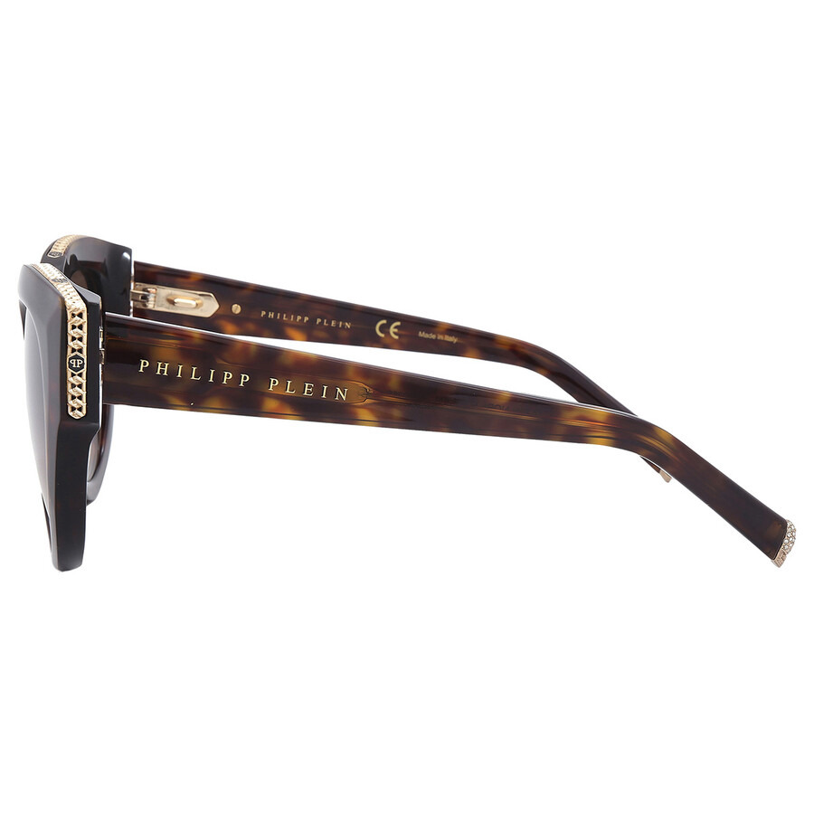 Philipp Plein Brown Gradient Cat Eye Ladies Sunglasses SPP026S 0722 53 - 5