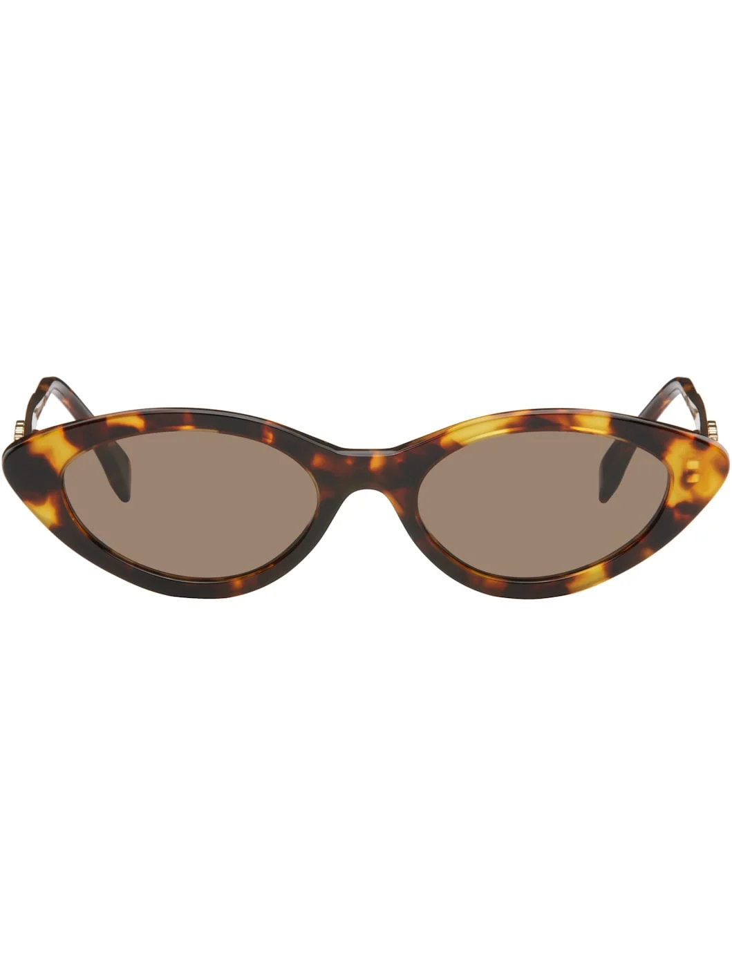 Brown Fendigraphy Sunglasses - 1