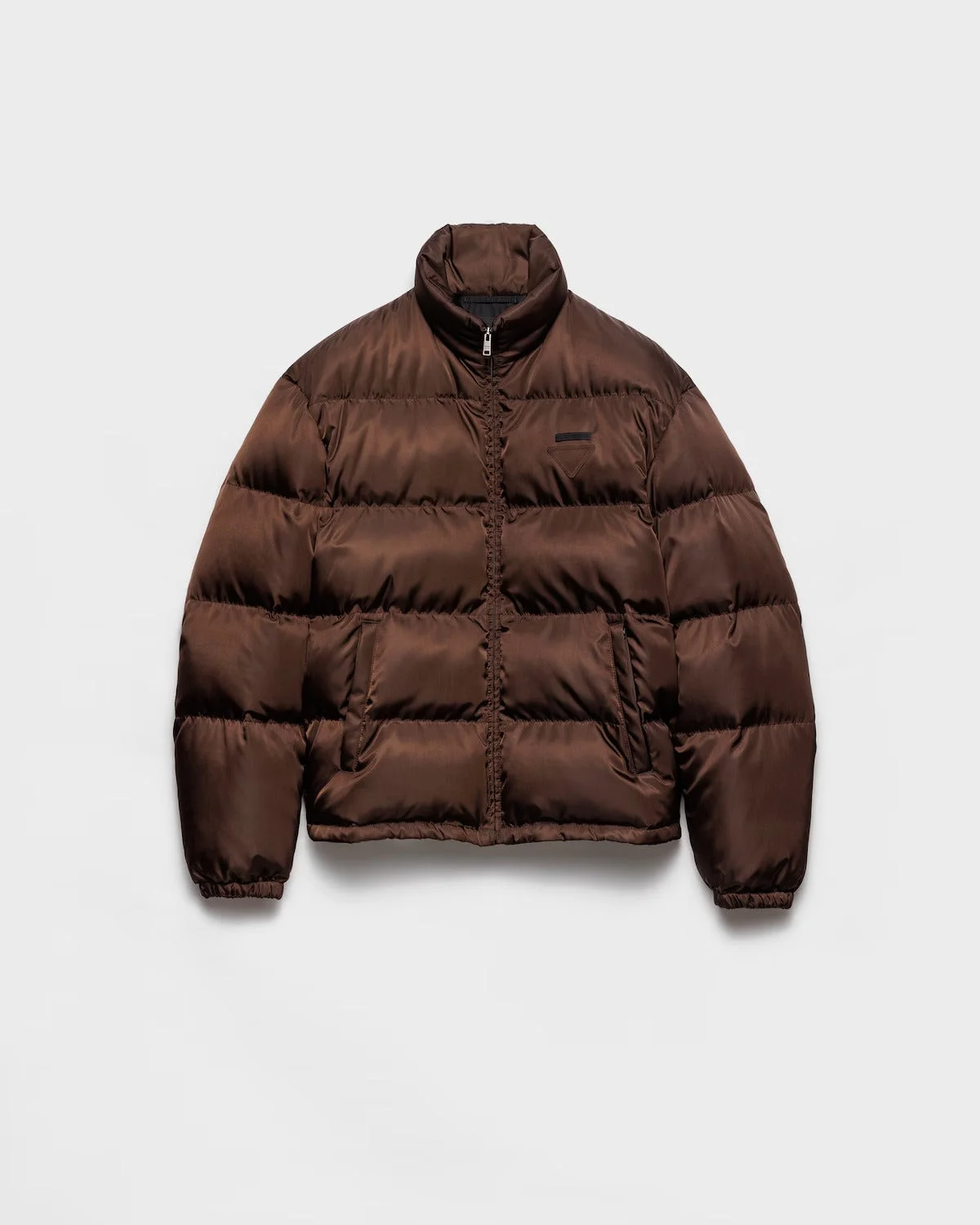 Prada Re-Nylon Down Jacket Brown - 1