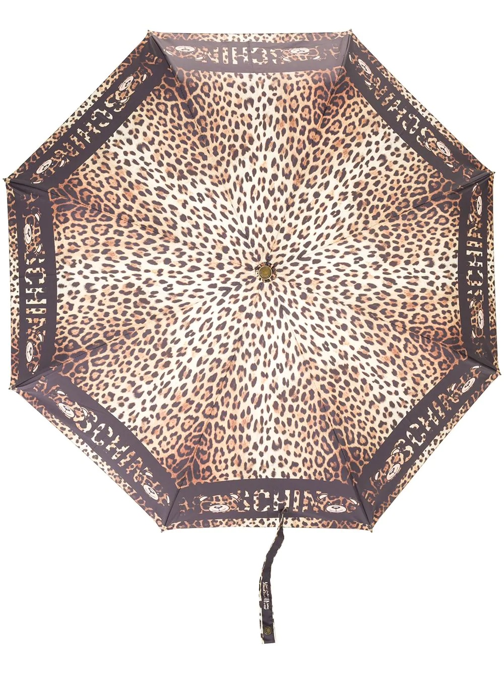 leopard-print umbrella - 1