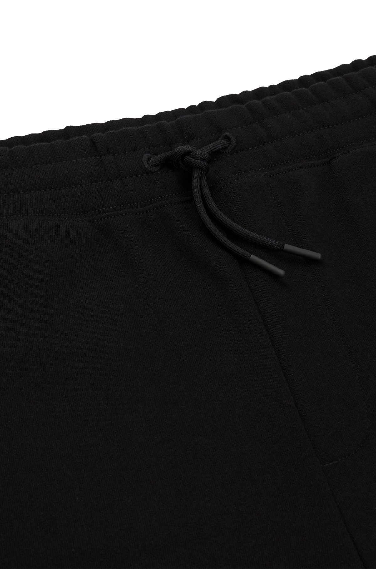 COTTON-TERRY SHORTS WITH PUFFED FLAME LOGO - 6