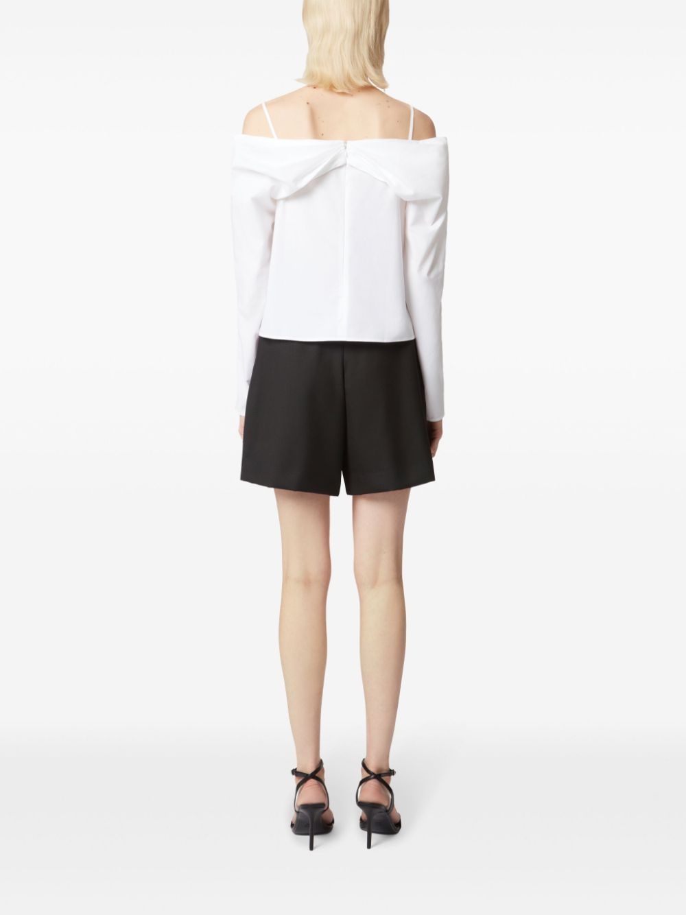off-shoulder blouse - 4