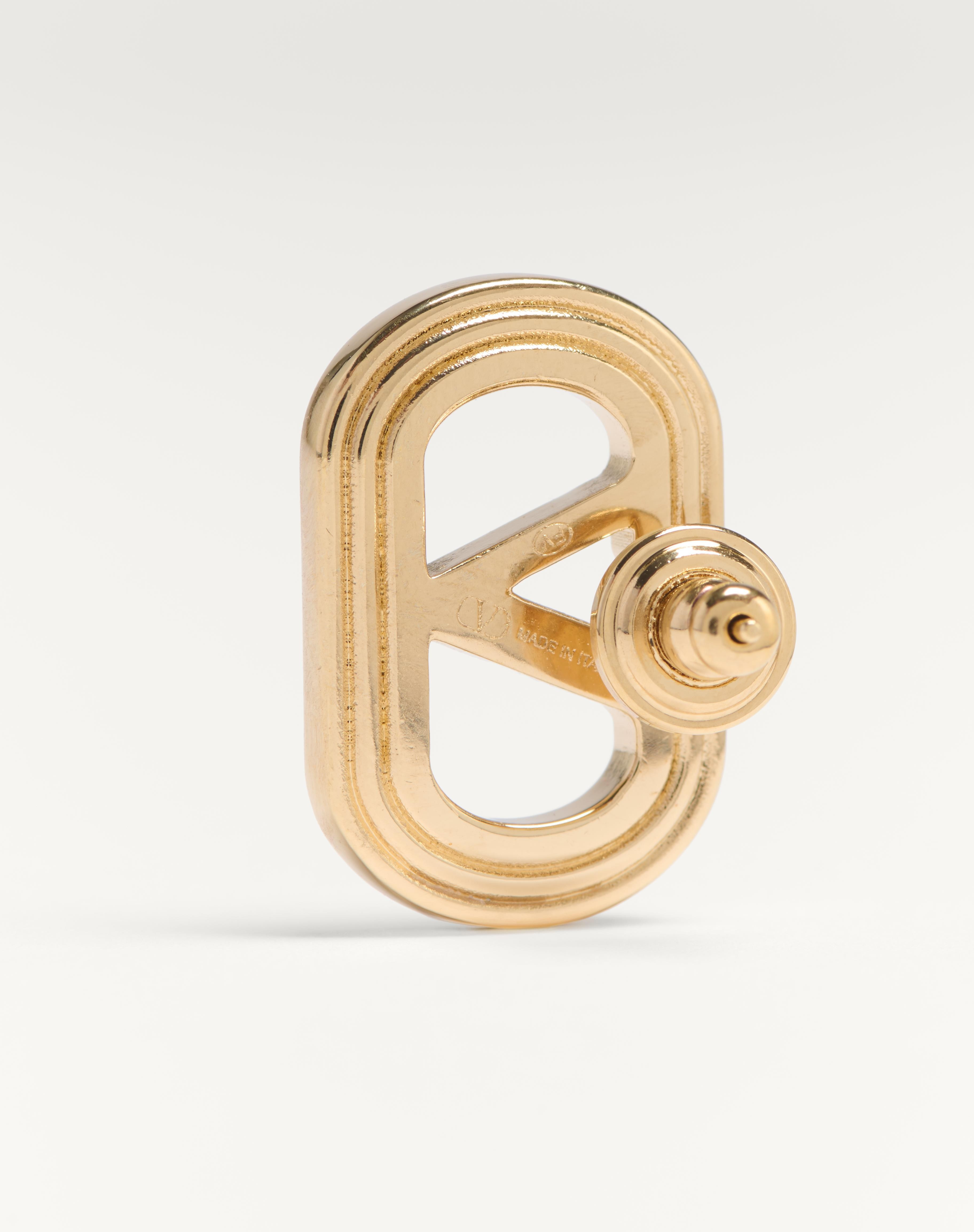 OVALETTE METAL EARRINGS - 5