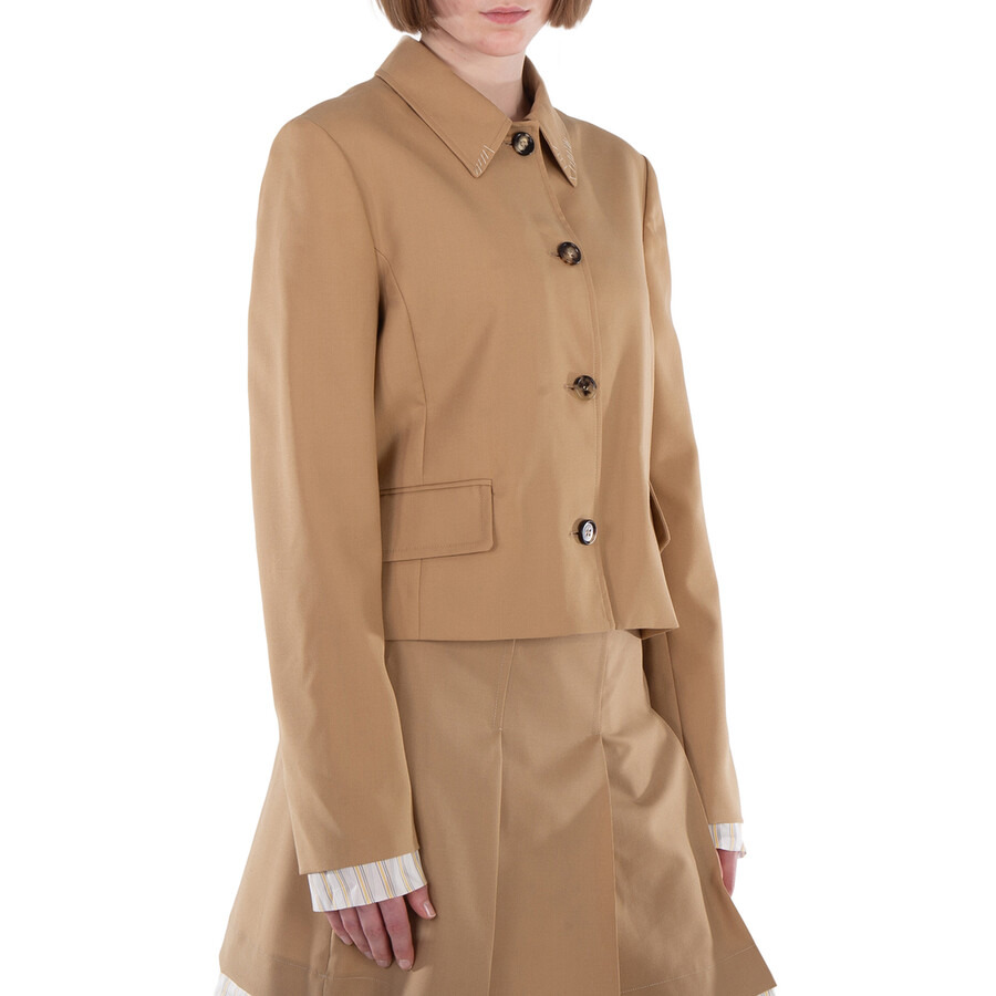 Marni Single-Breasted Wool Blazer Jacket - 2