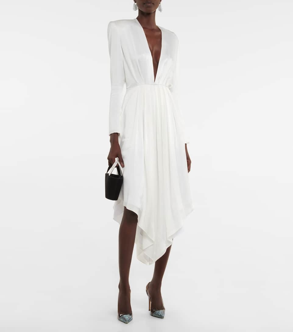 Rih embellished satin bucket bag - 5