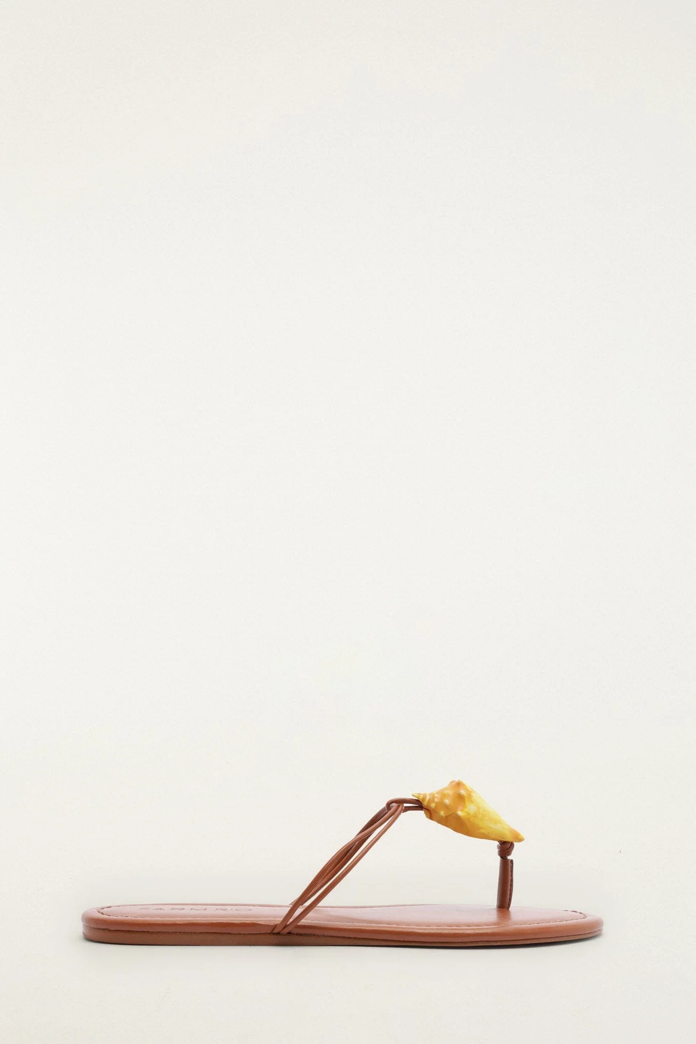 Shell Flat Sandal - 1