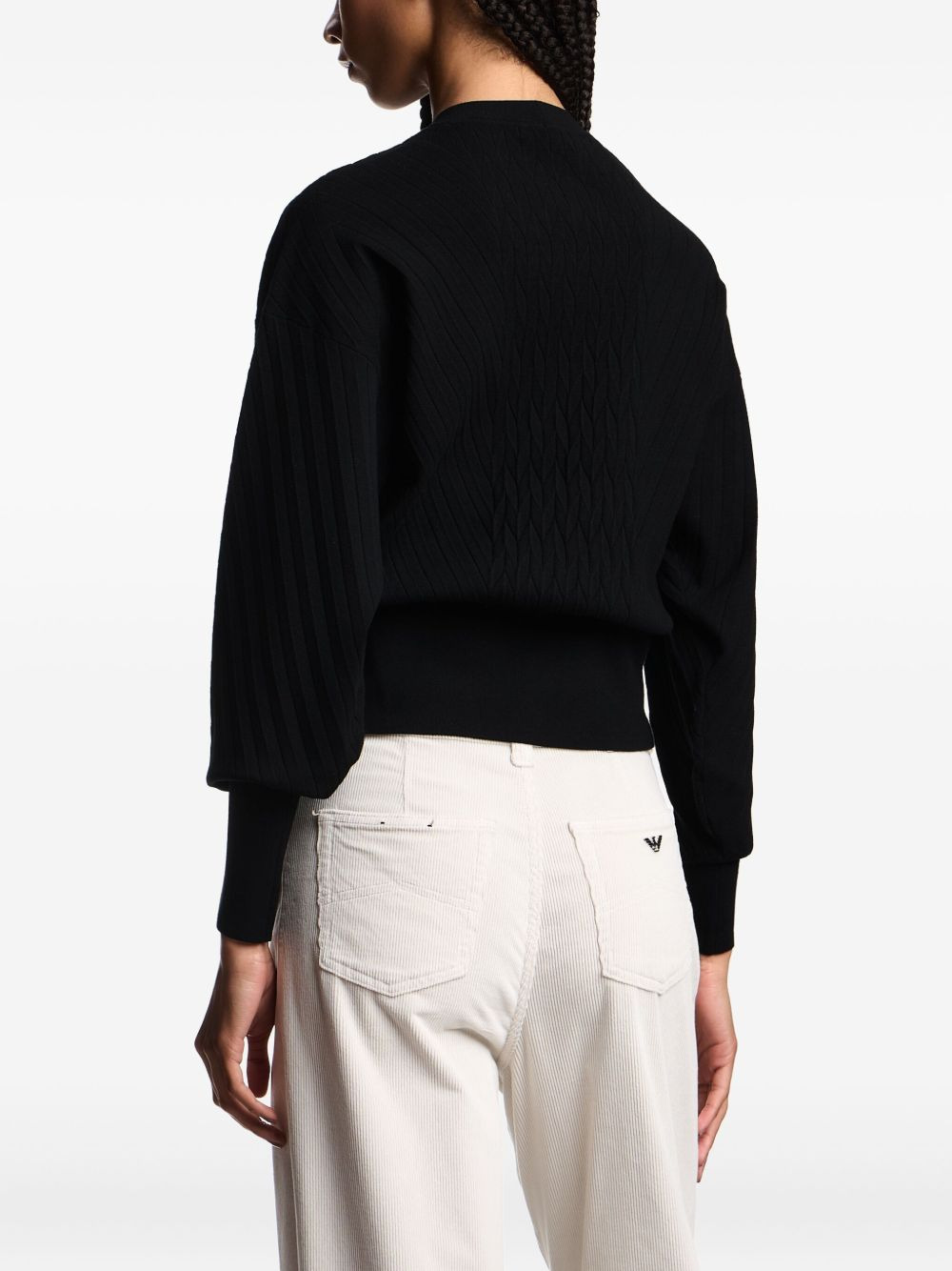 balloon-sleeve top - 4