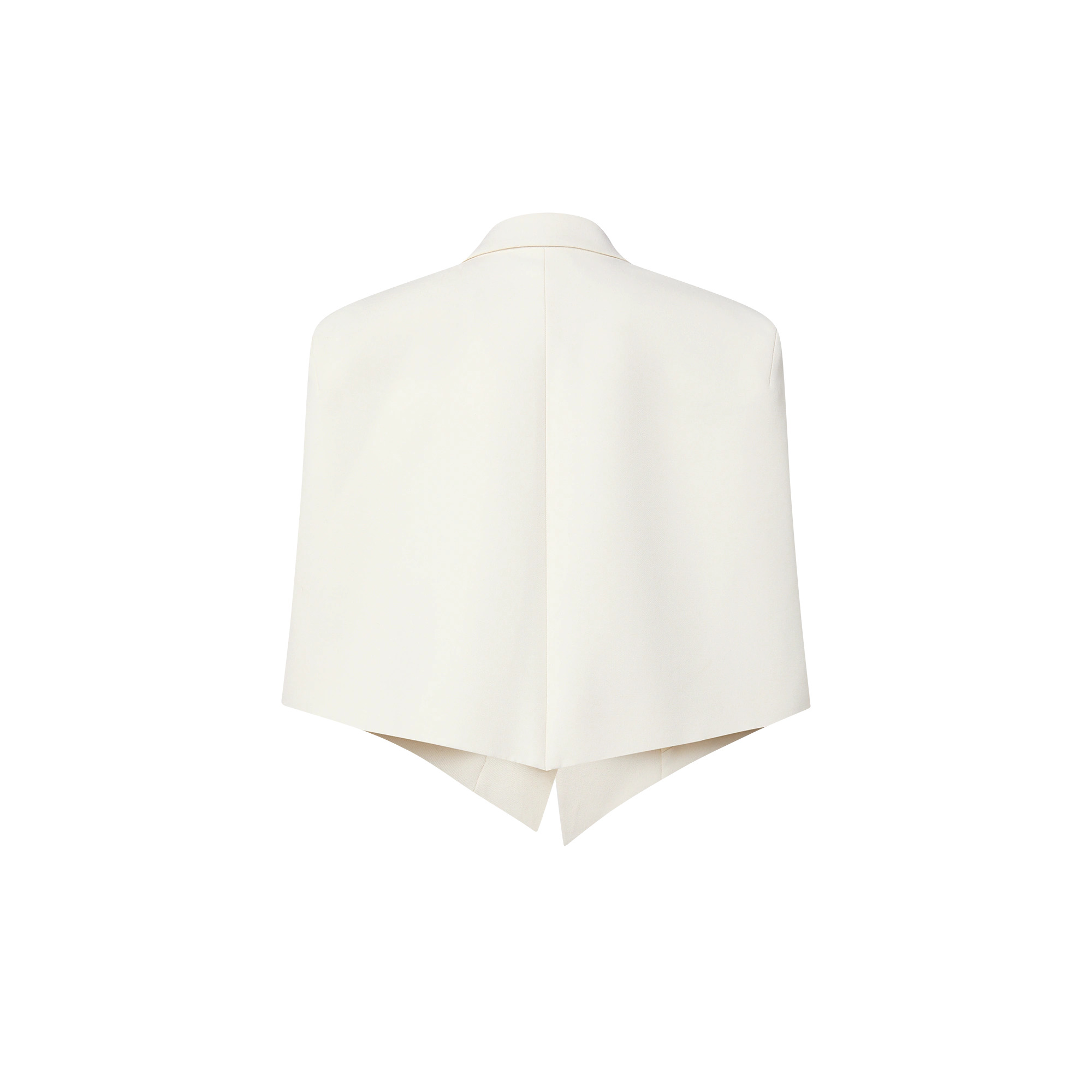 Tailored Wool Cape - 3