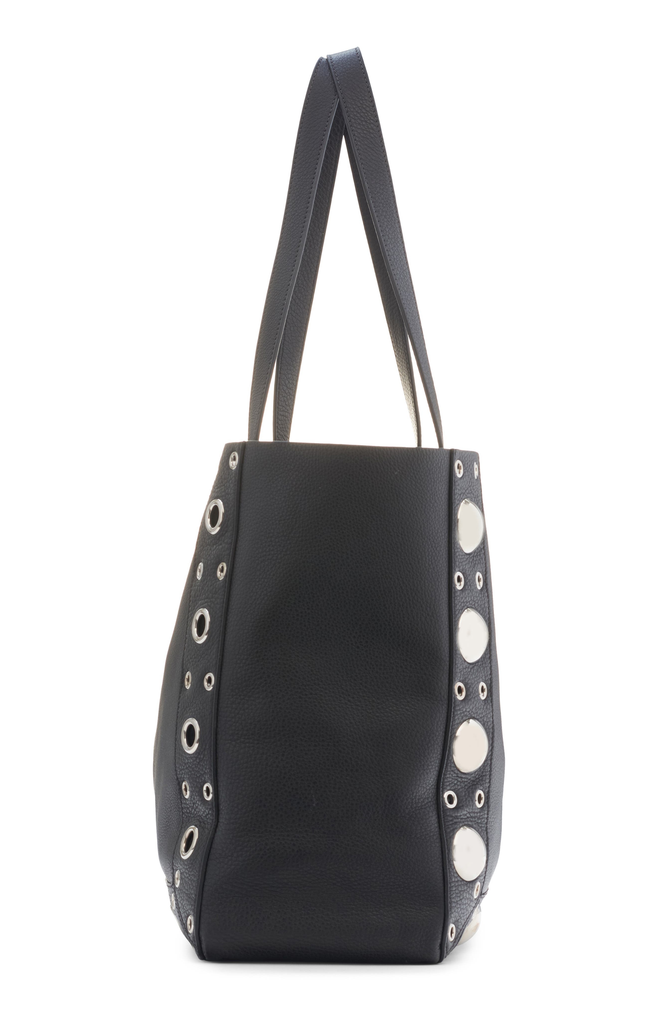 Valentino Garavani Nellcôte Stud Calfskin Tote in 0No Nero at Nordstrom - 6