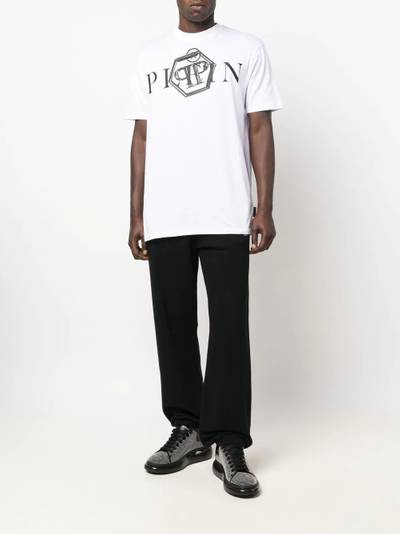 PHILIPP PLEIN logo-print cotton T-shirt outlook