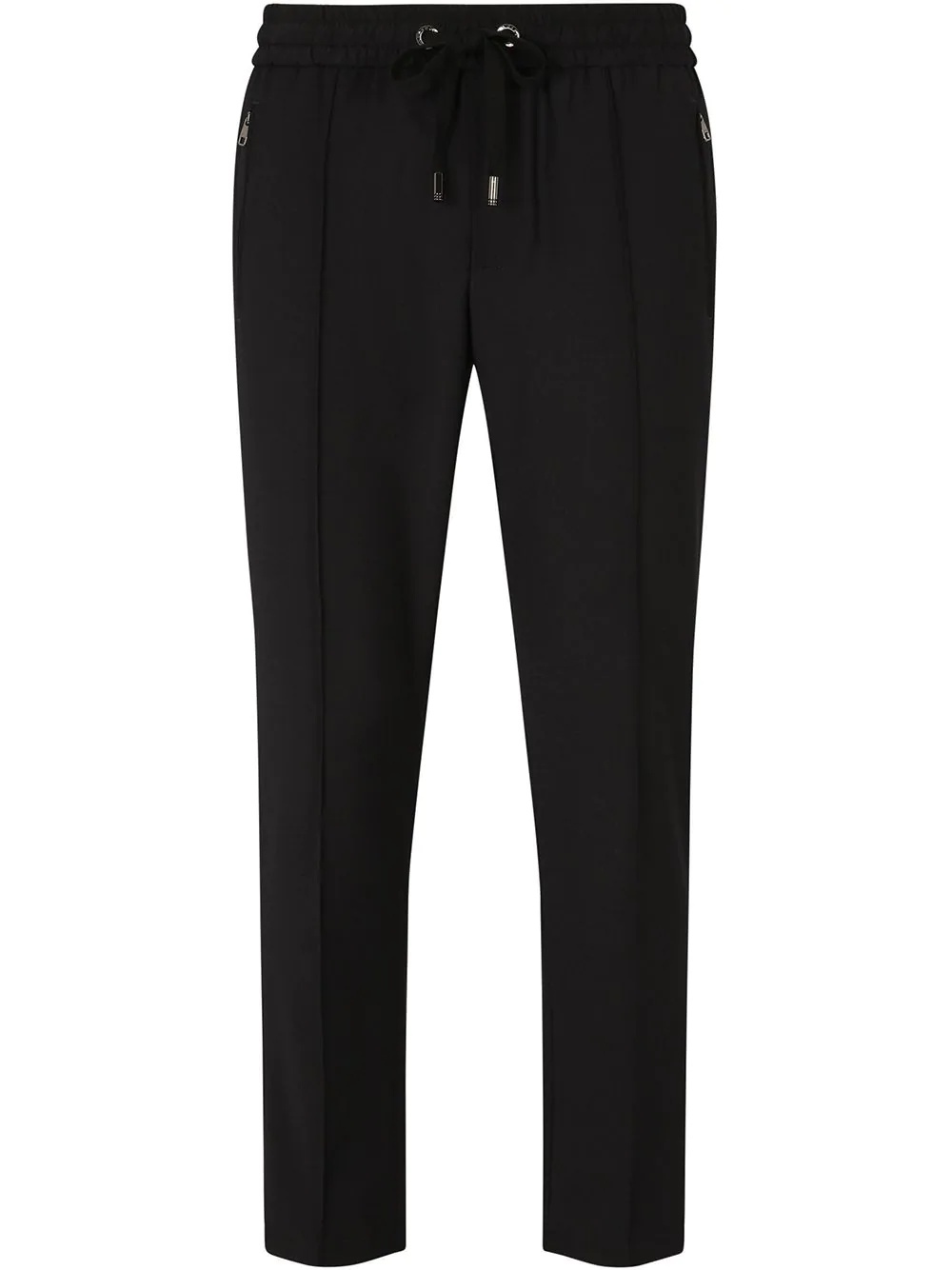 tapered drawstring trousers - 1