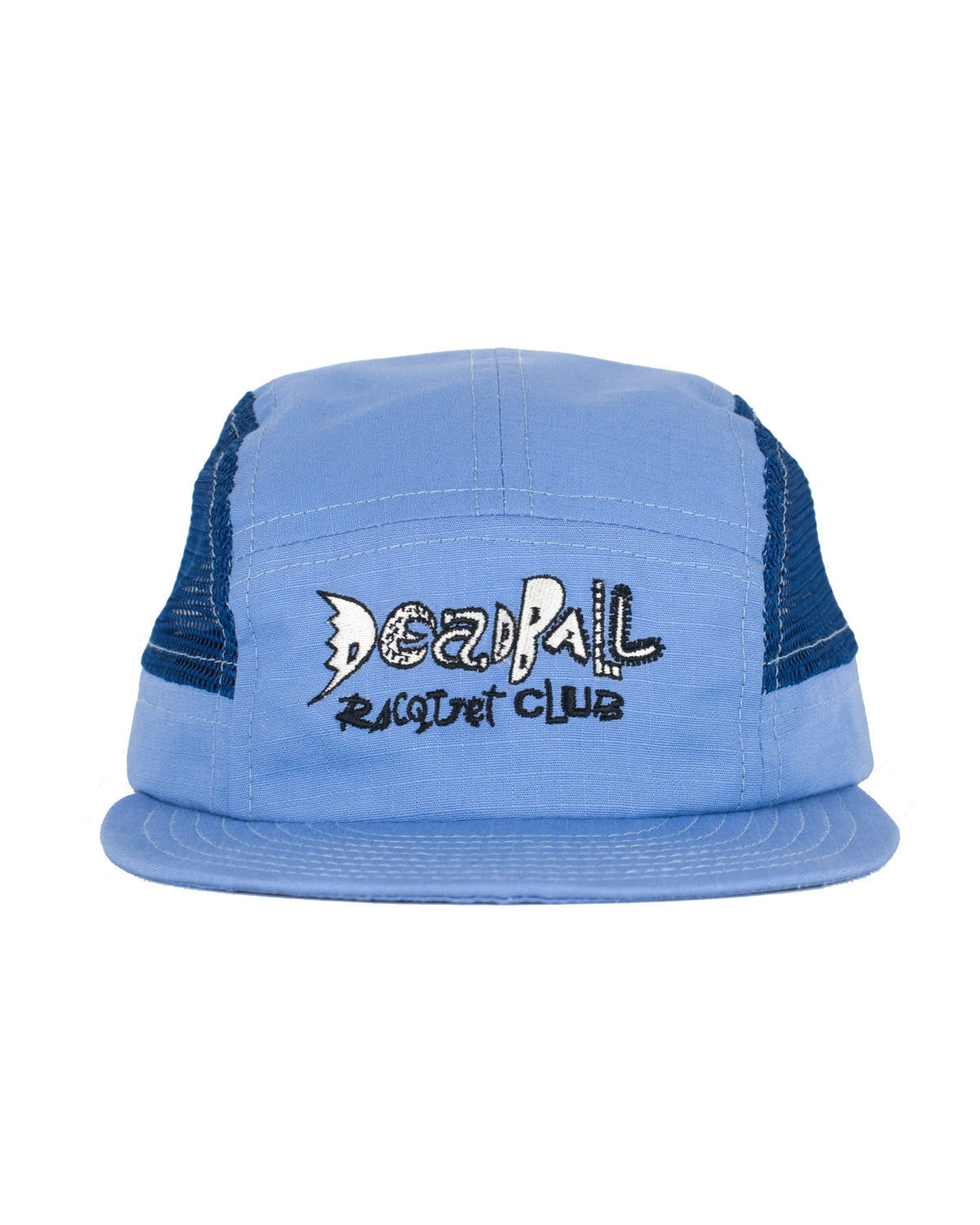 Brain Dead Equipment Deadball Racquet Club Hat - Blue - 1