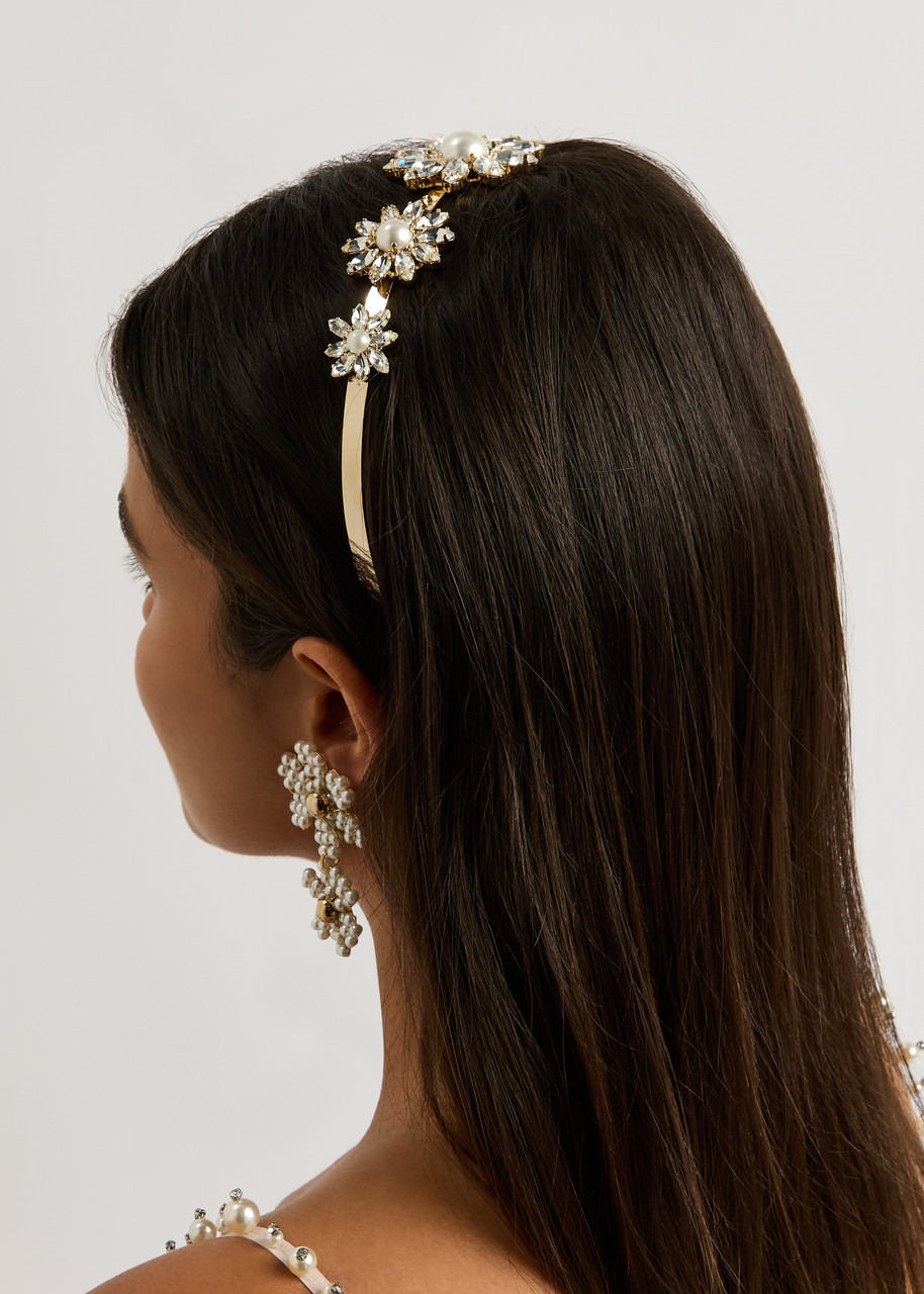 Rosantica Profumo Crystal-embellished Headband - 2