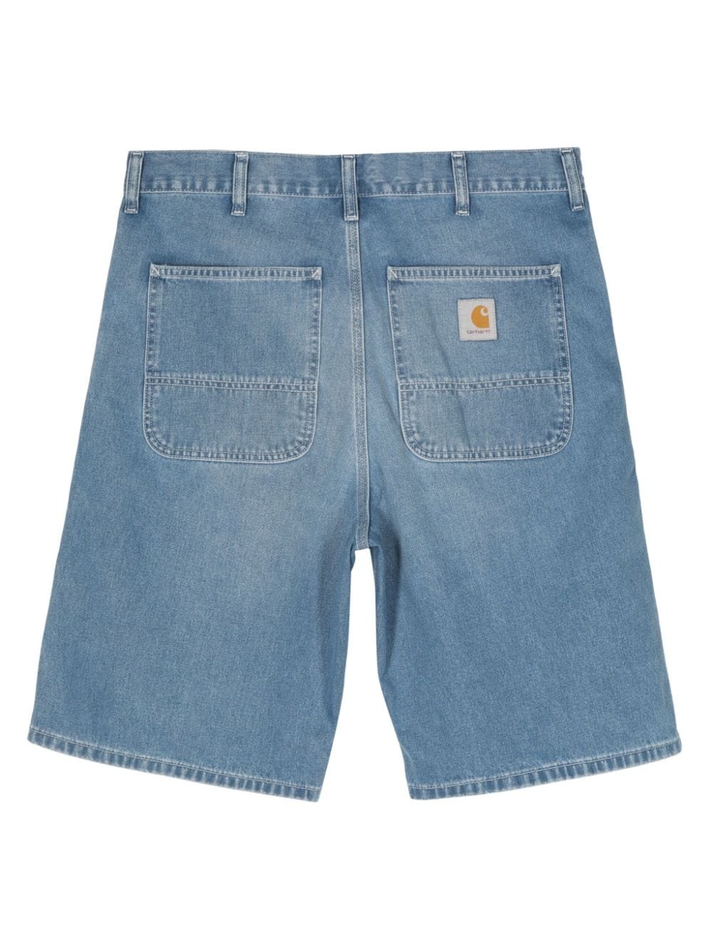 Simple denim shorts - 2