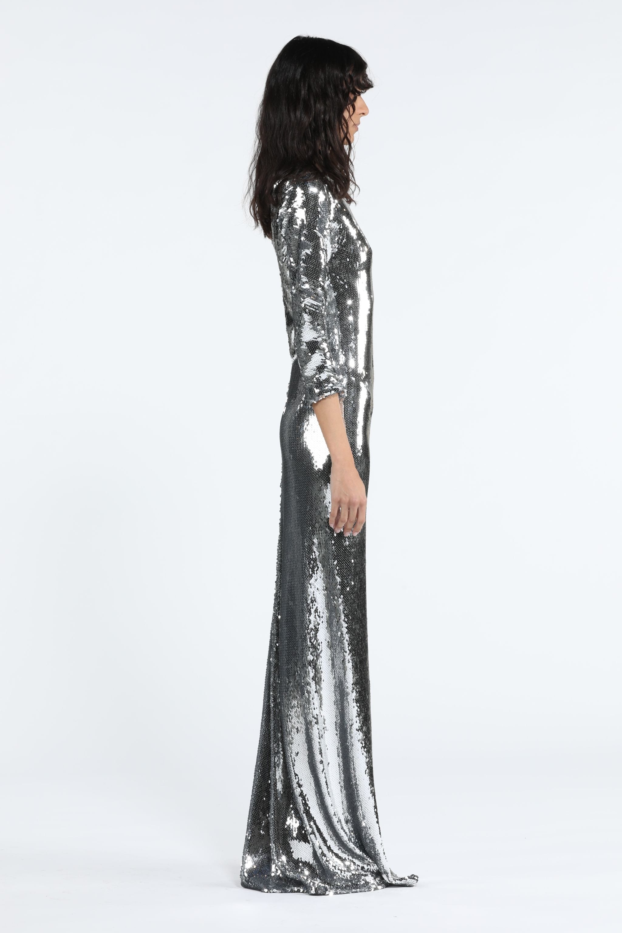 SEQUIN MAXI DRESS - 3