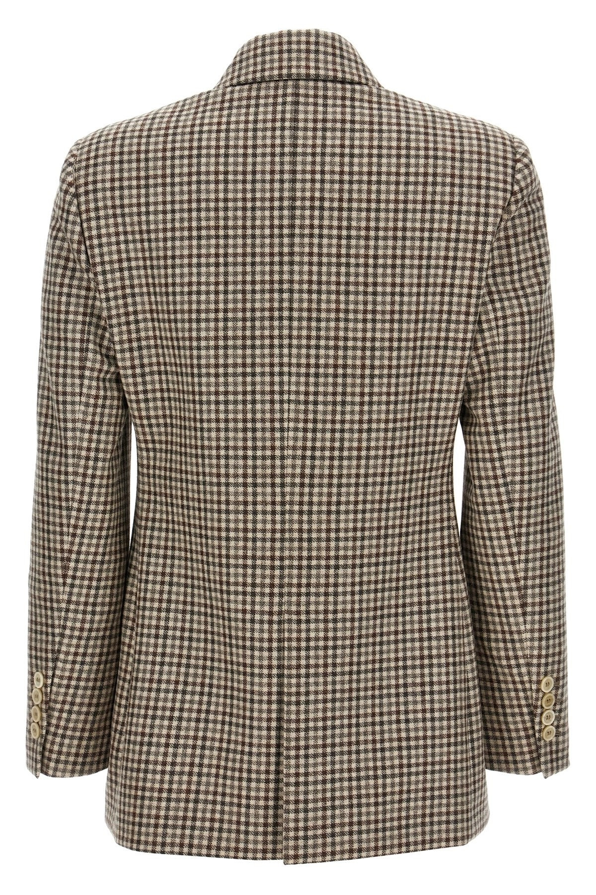 Brunello Cucinelli Women Blazer Check Monile - 2