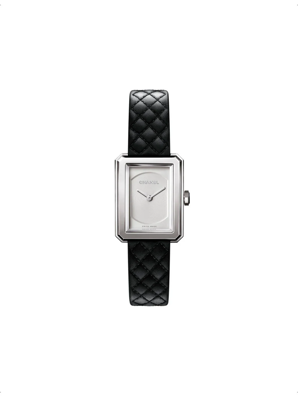 H6401 BOY·FRIEND steel and leather quartz watch - 1