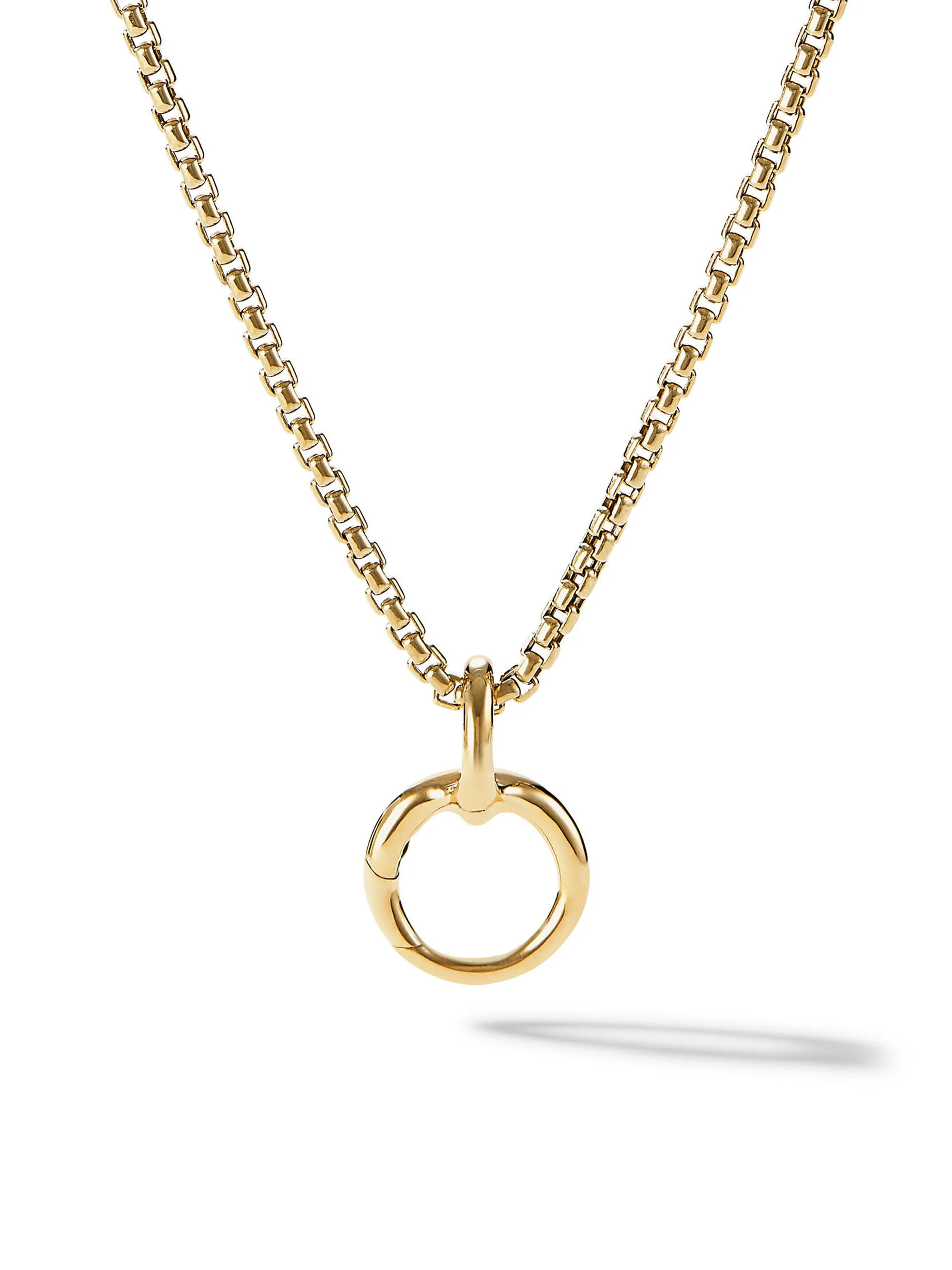 Women's Smooth Amulet Holder in 18K Yellow Gold - Yellow Gold - 1