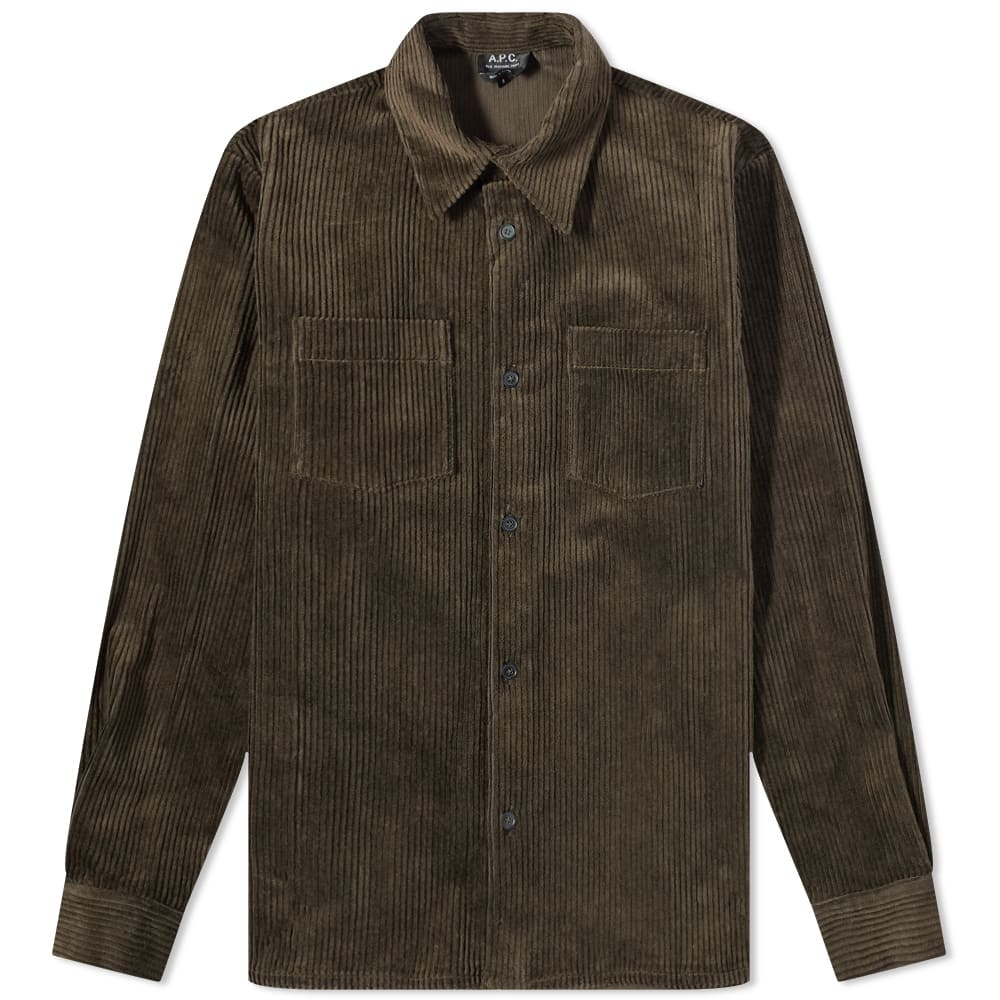 A.P.C. Joe Corduroy Overshirt - 1