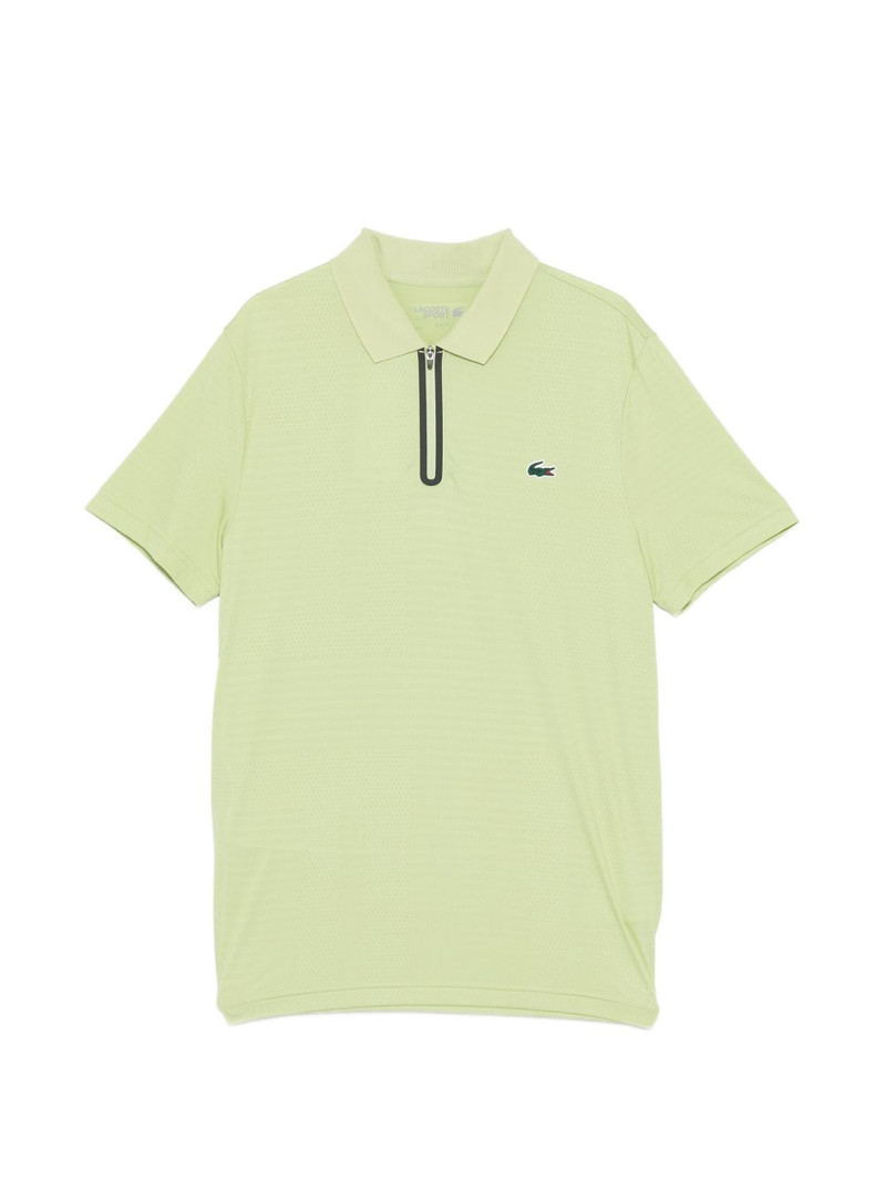 Tennis jacquard polo shirt 1