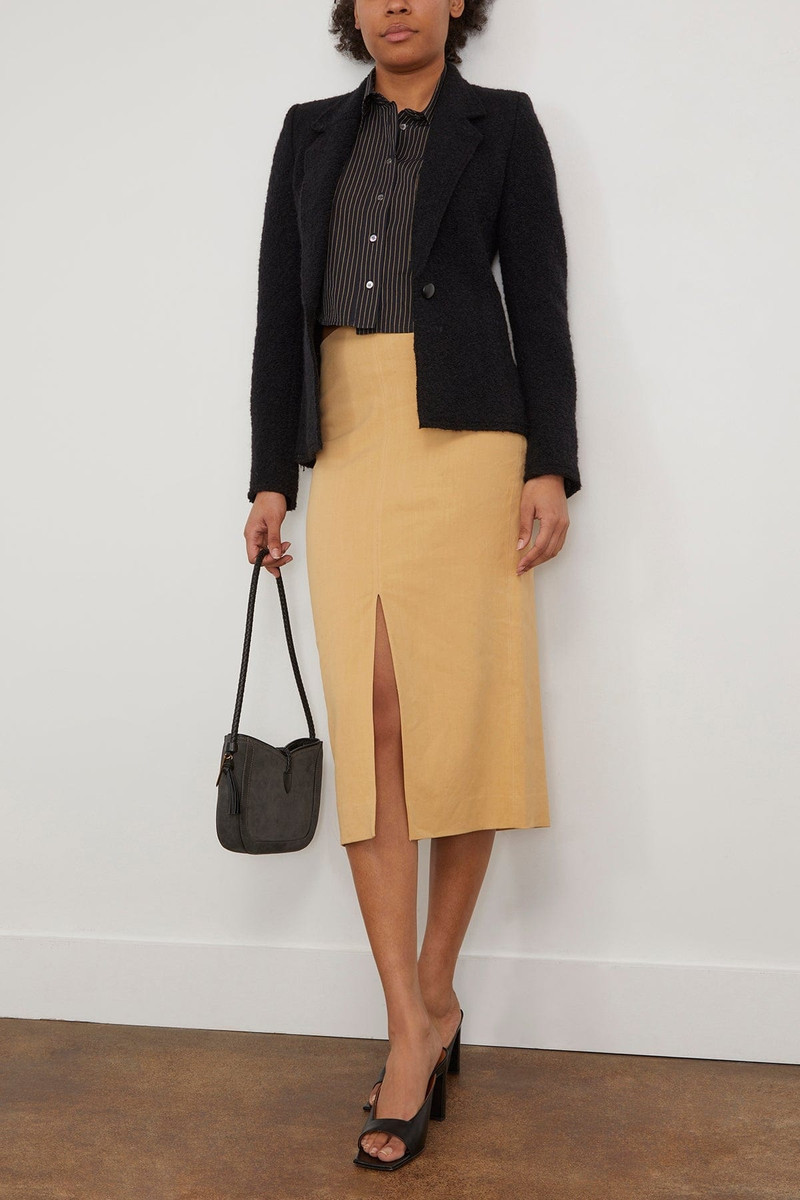 Isabel Marant Mills Skirt in Straw outlook