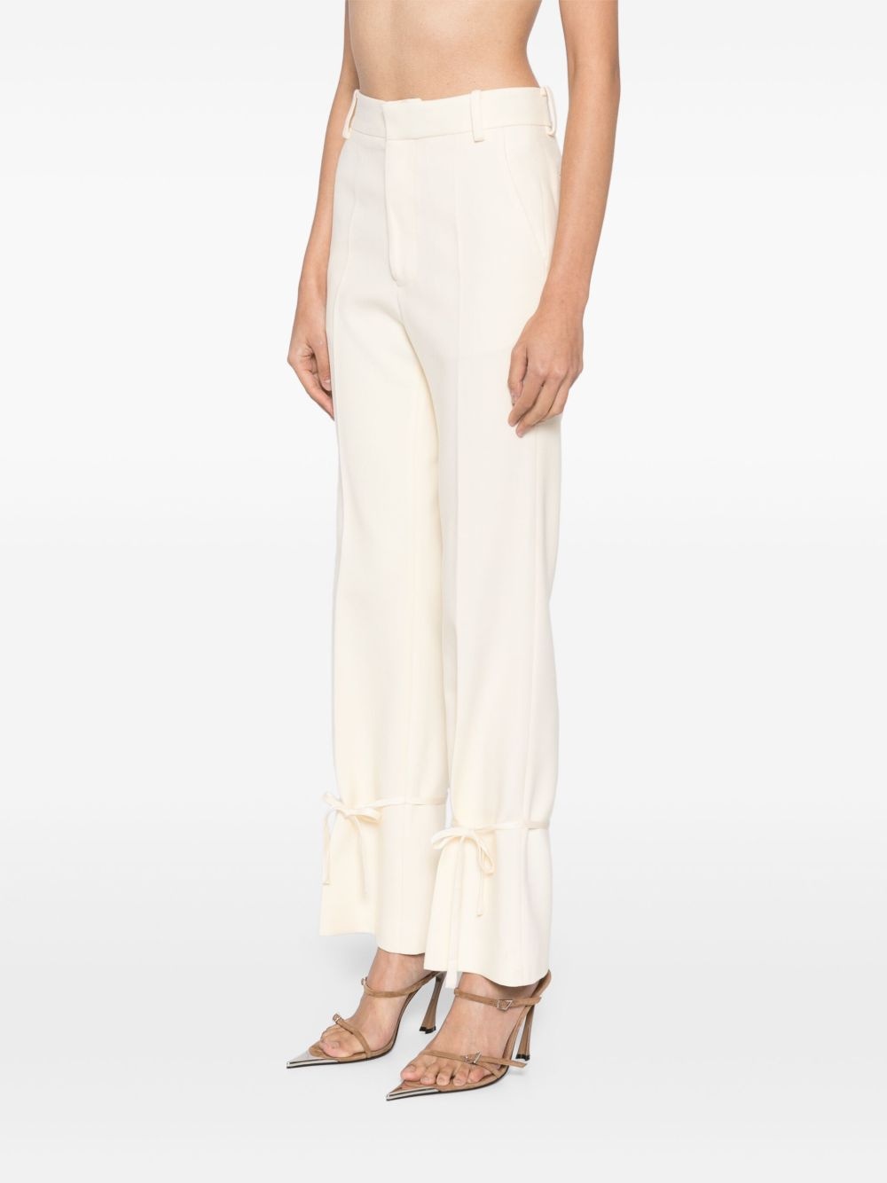 slim flared trousers - 3