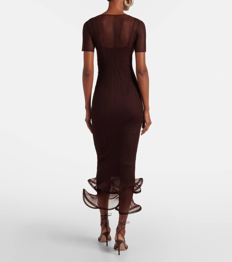 Ruffled midi dress 3