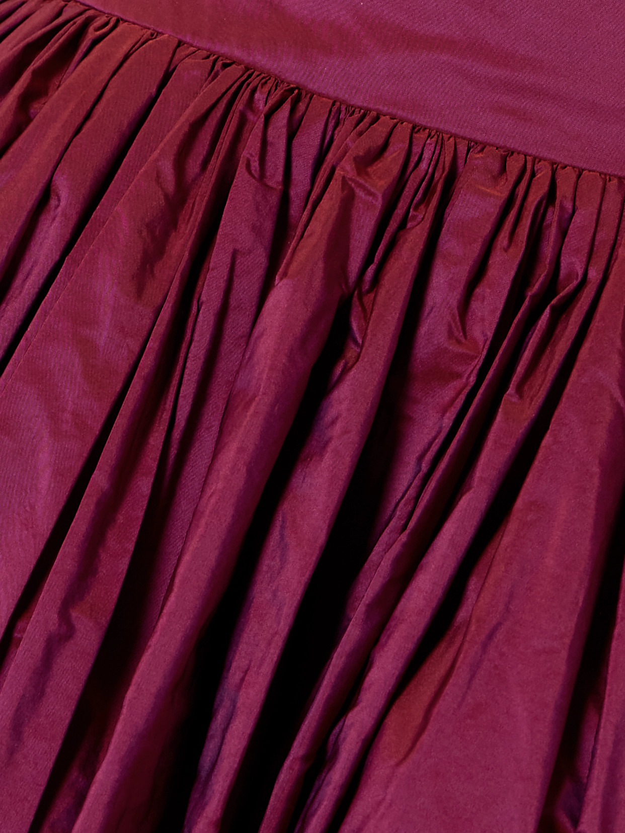 Wilder Gathered Taffeta Mini Skirt - 4
