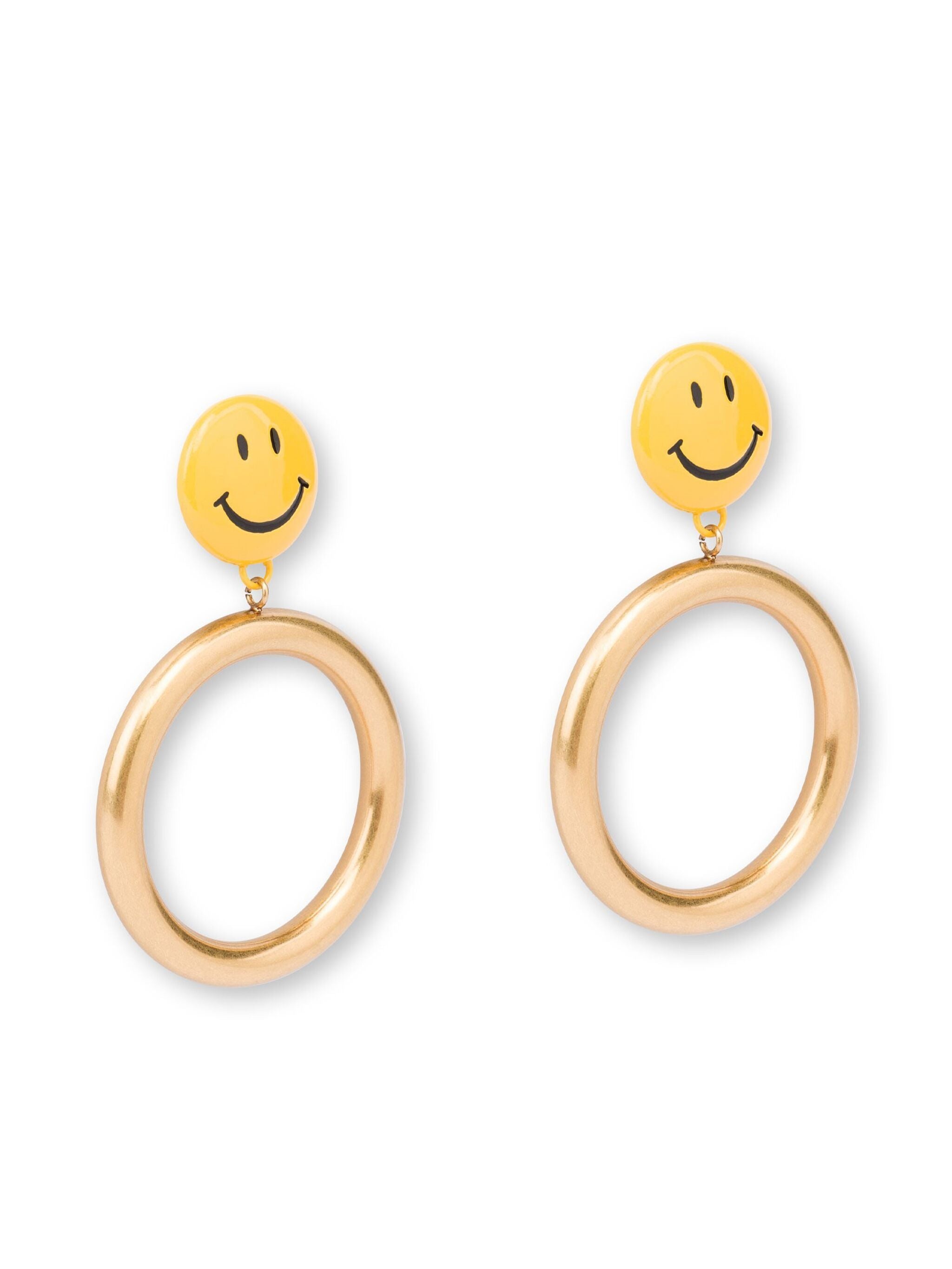 Smile-motif Earrings - 2