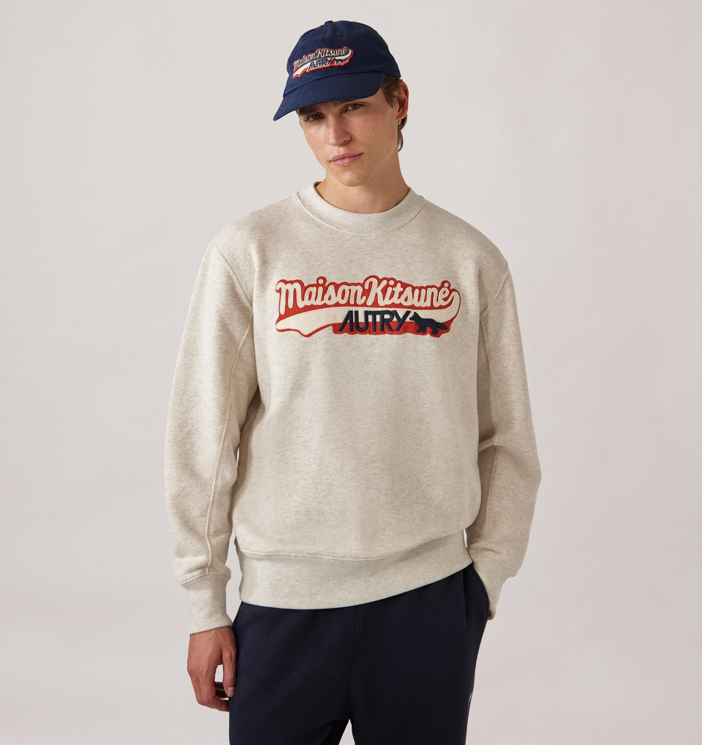 UNISEX AUTRY LOGO 'MAISON KITSUNÉ' SWEATSHIRT - 5