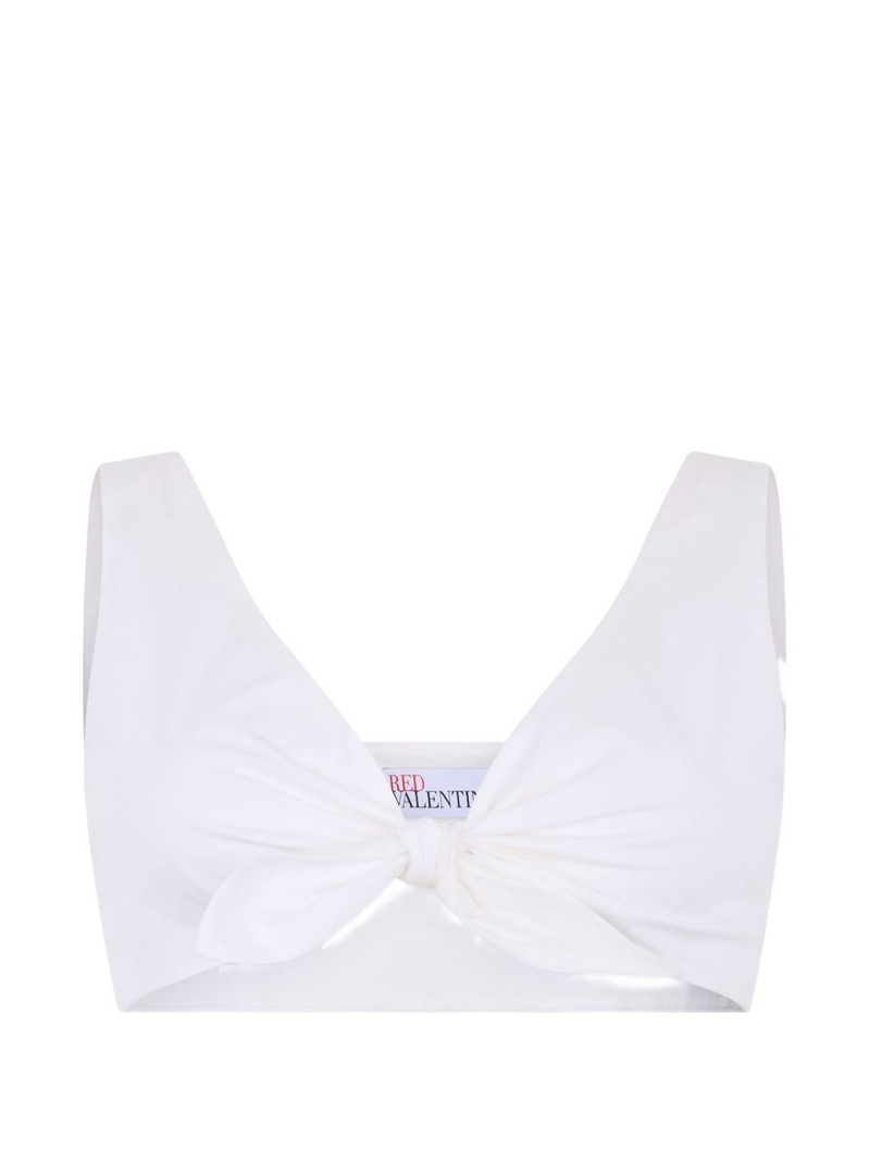 knot-detail crop top 1
