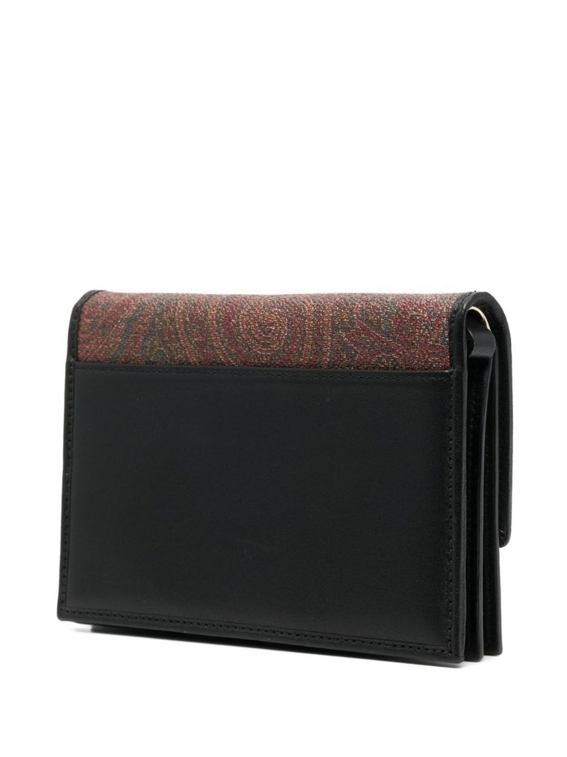paisley-print coated crossbody bag 3
