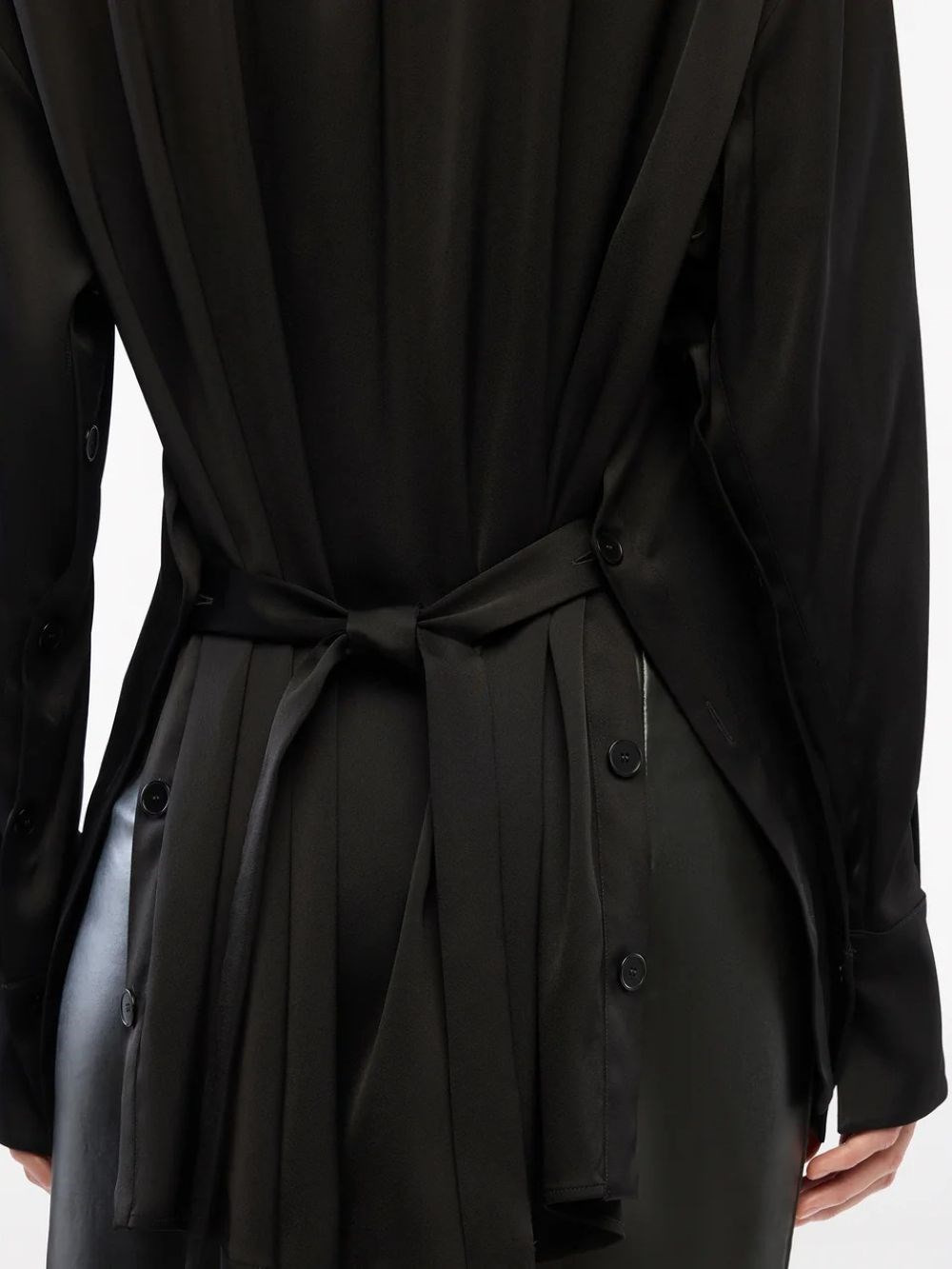 Bias Button Side Shirt - 4