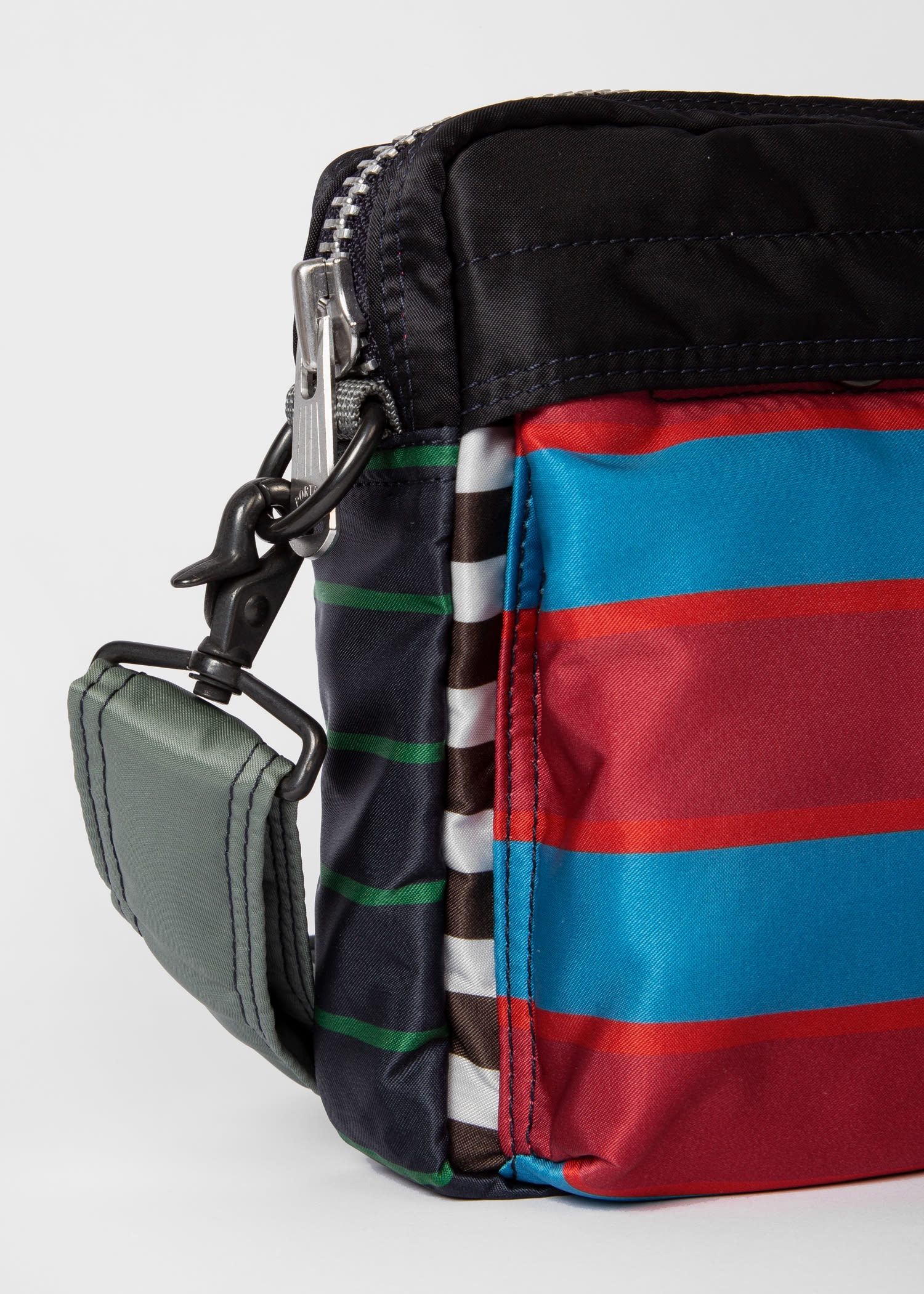 Mixed Stripe Flight Bag - 5