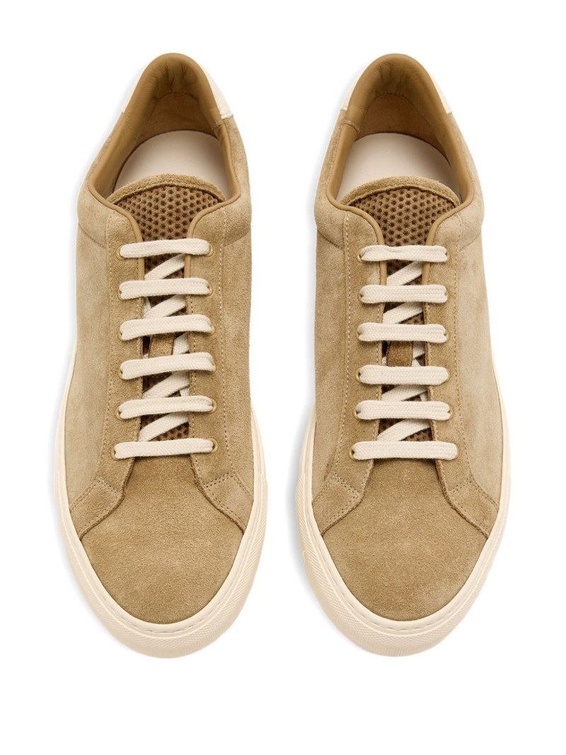 Common Projects suede panelled sneakers outlook