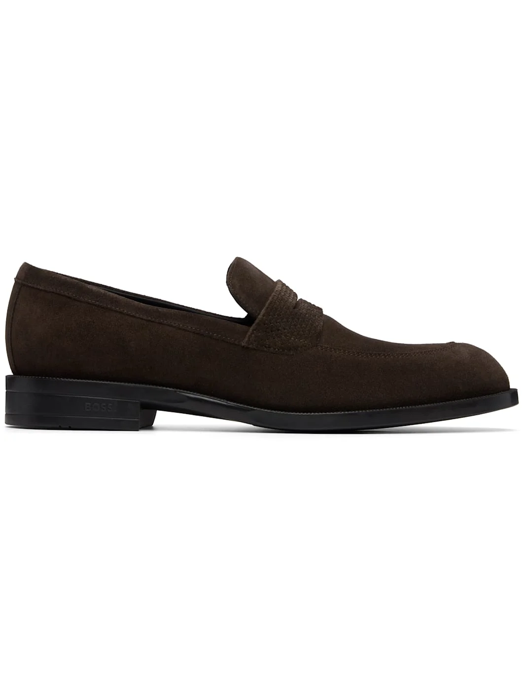Brown Suede Loafers - 1