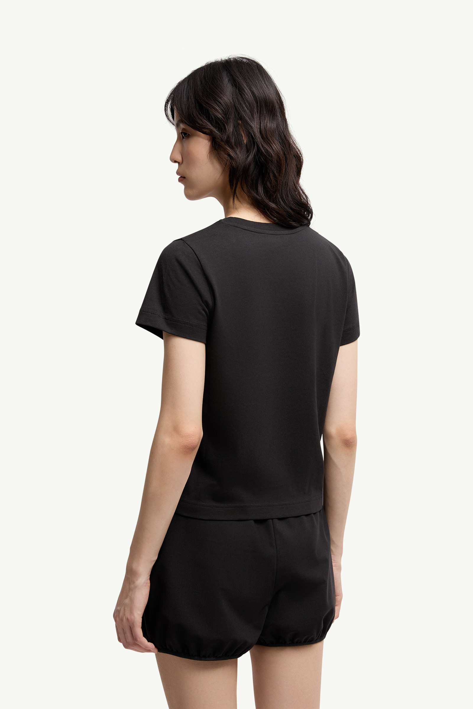 Embroidered Heart Logo Cotton T-Shirt - 5