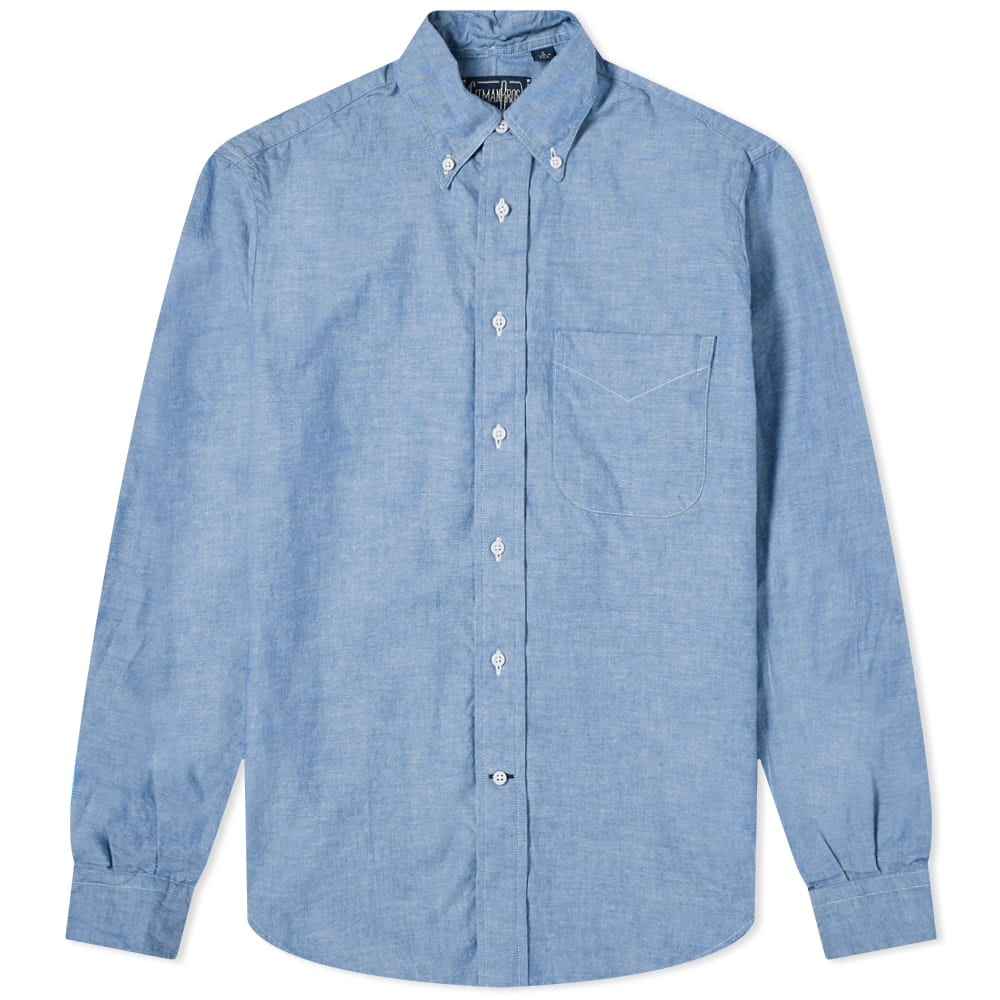 Gitman Vintage Button Down Summer Chambray Shirt - 1