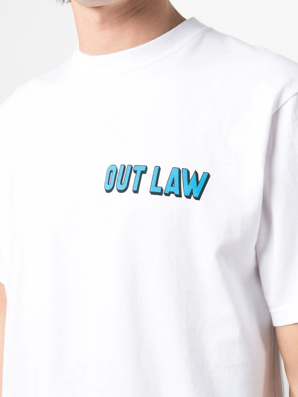 Out Law graphic-print T-shirt - 5