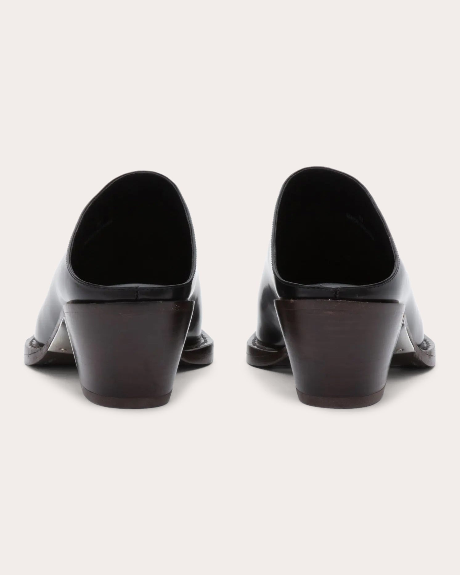 Downtown Leather Mule - 3