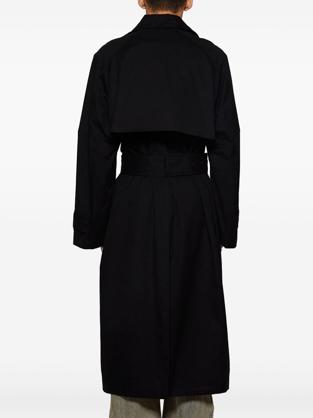 double-breasted trench coat - 5