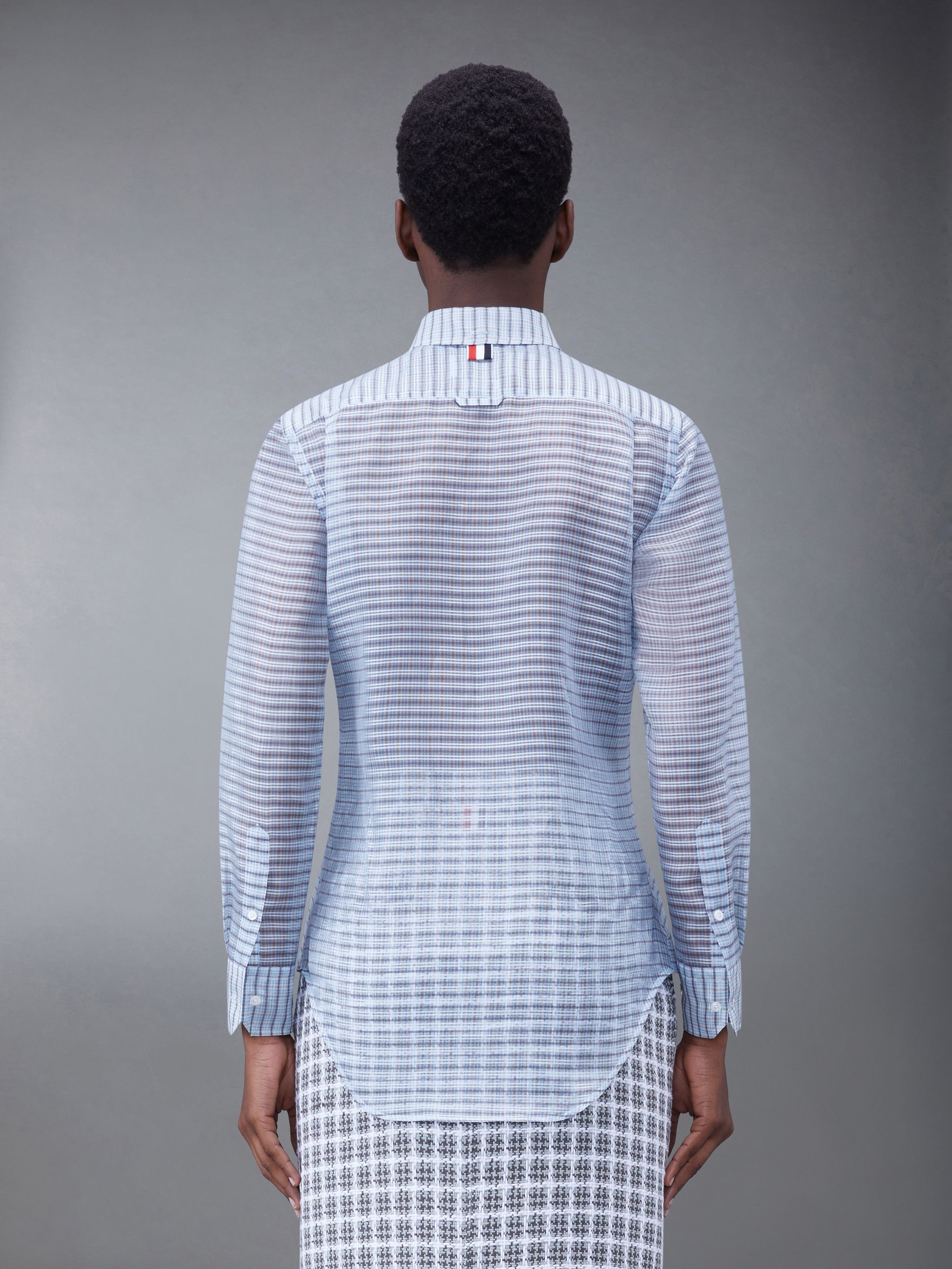 logo-patch long-sleeve shirt - 3