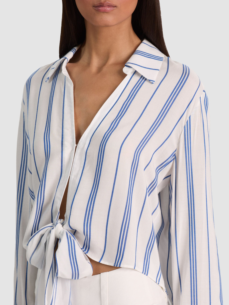HANNON TIE FRONT BLOUSE 5