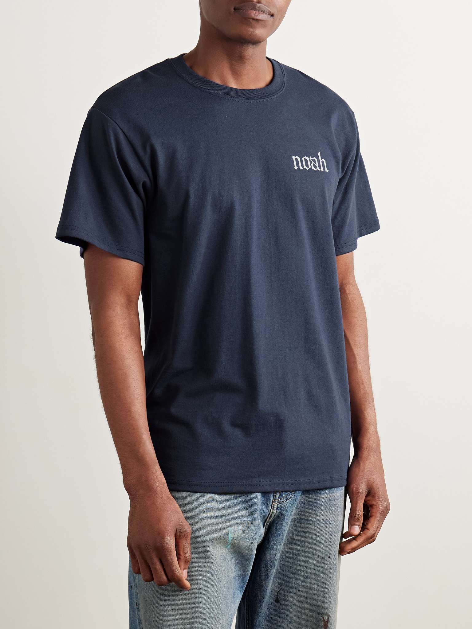 【NOAH】 ★ GOTHIC N TEE ★ NAVY Gothic N Tee - Noah