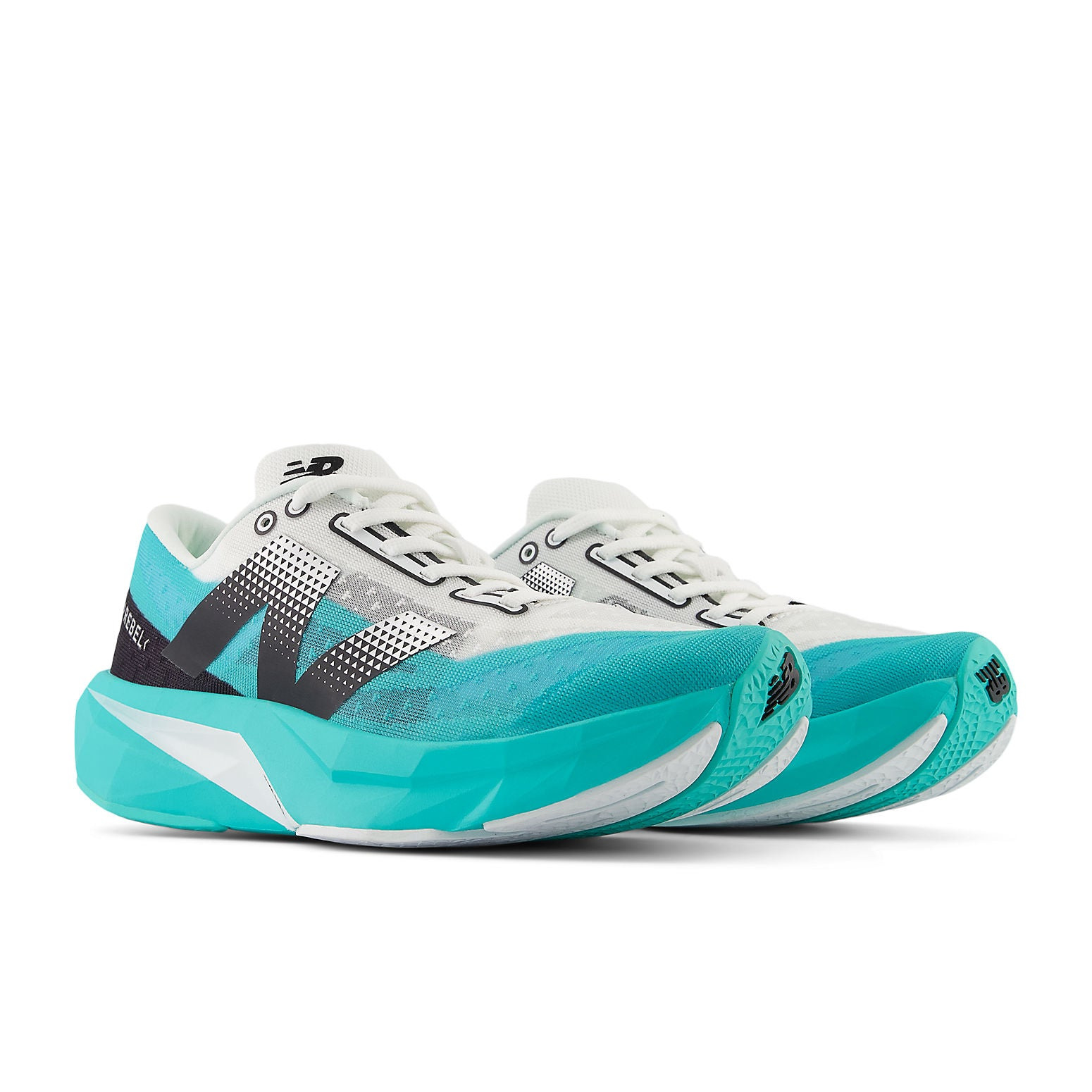 (WMNS) New Balance FuelCell Rebel v4 'Cyber Jade' WFCXCJ4 - 3