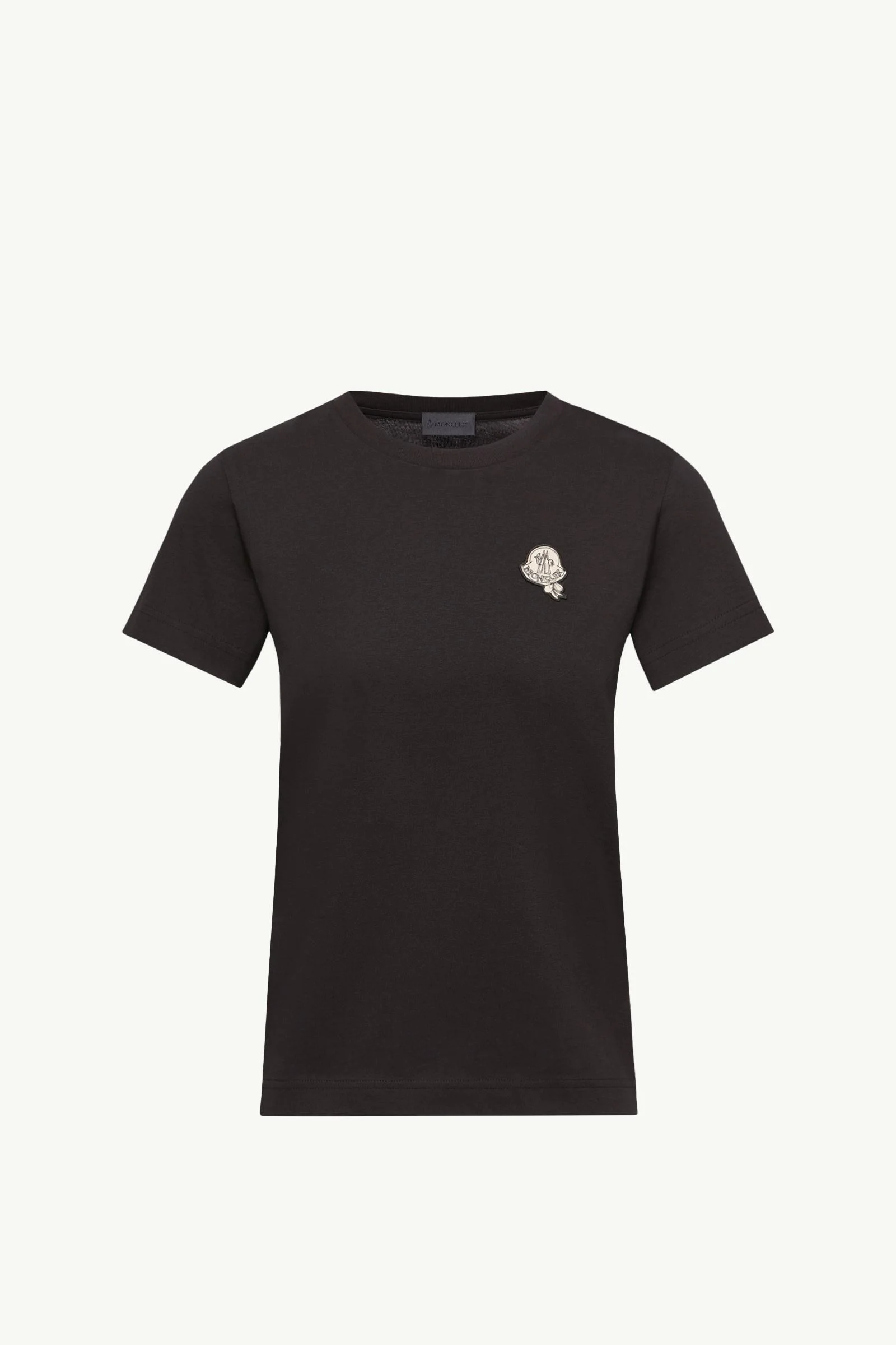 Logo Patch Cotton T-Shirt - 1